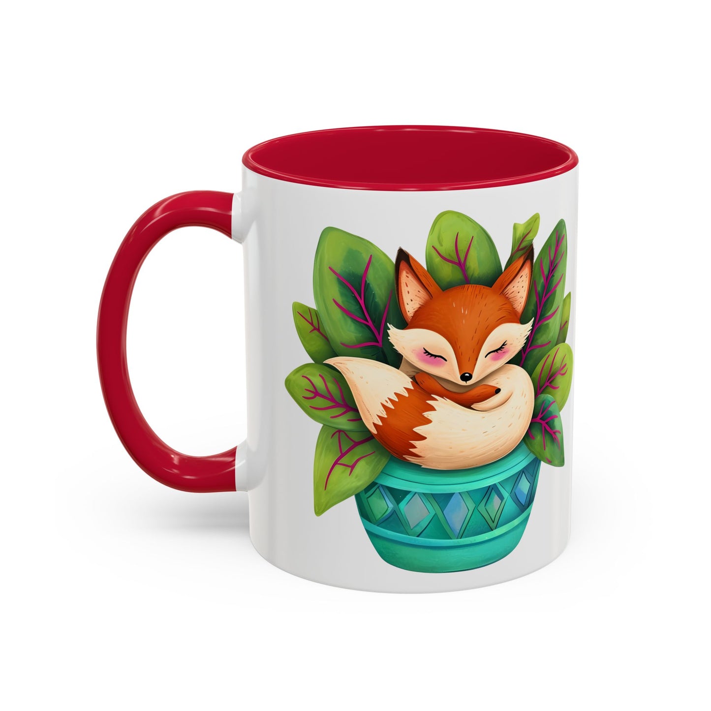 Sleepy Fox Tea Mug
