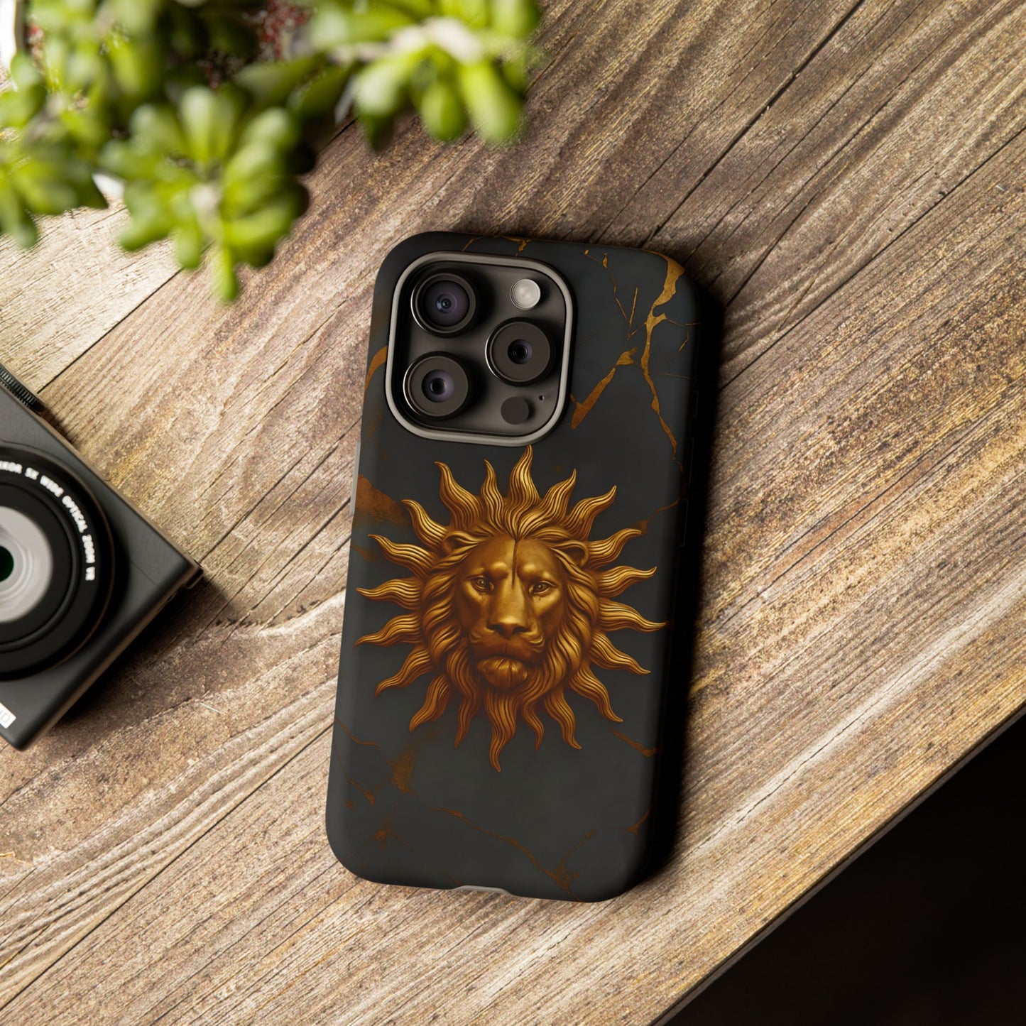Lion Phone Case, Animal King Tough Case