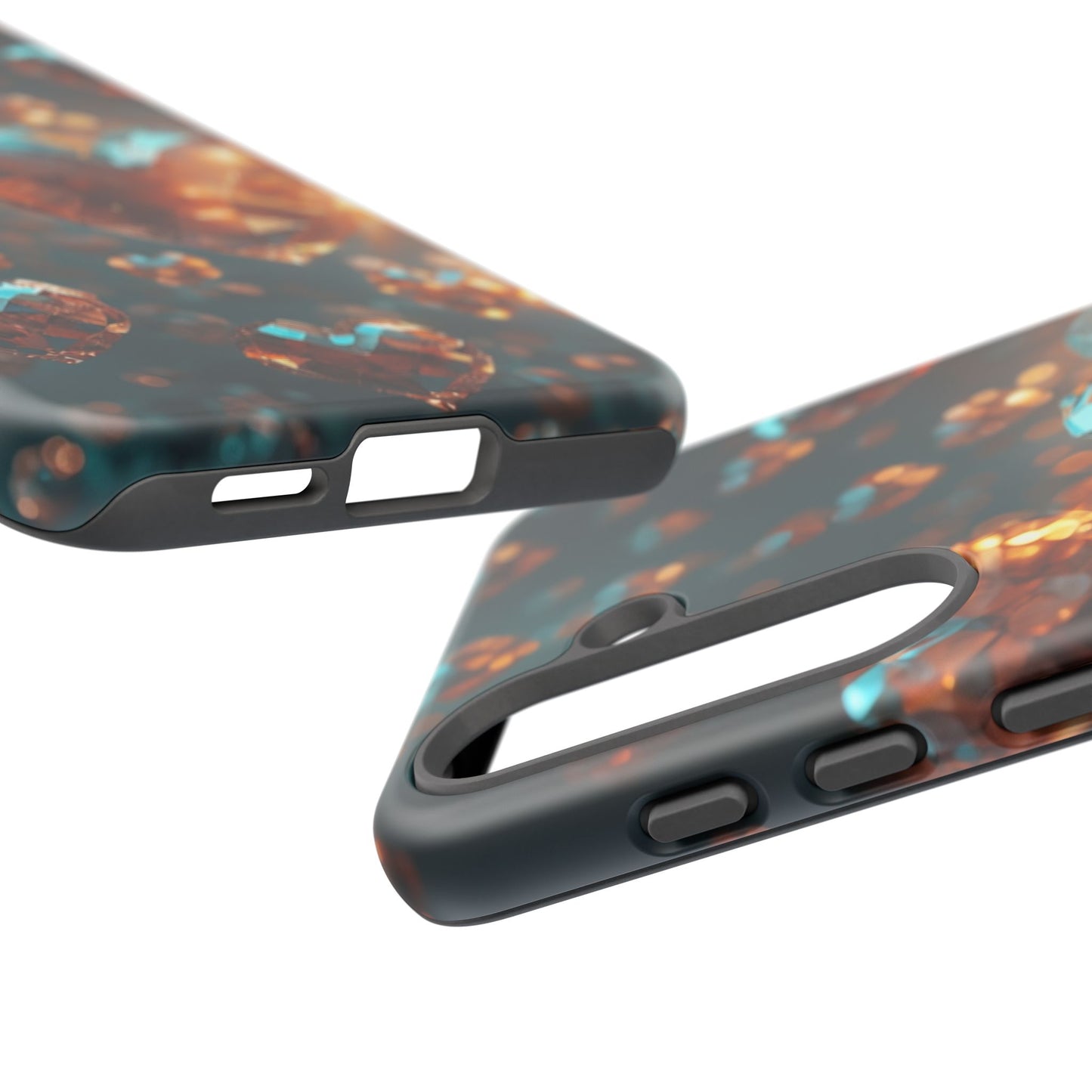 Crystal Heart Phone Case Cover Print