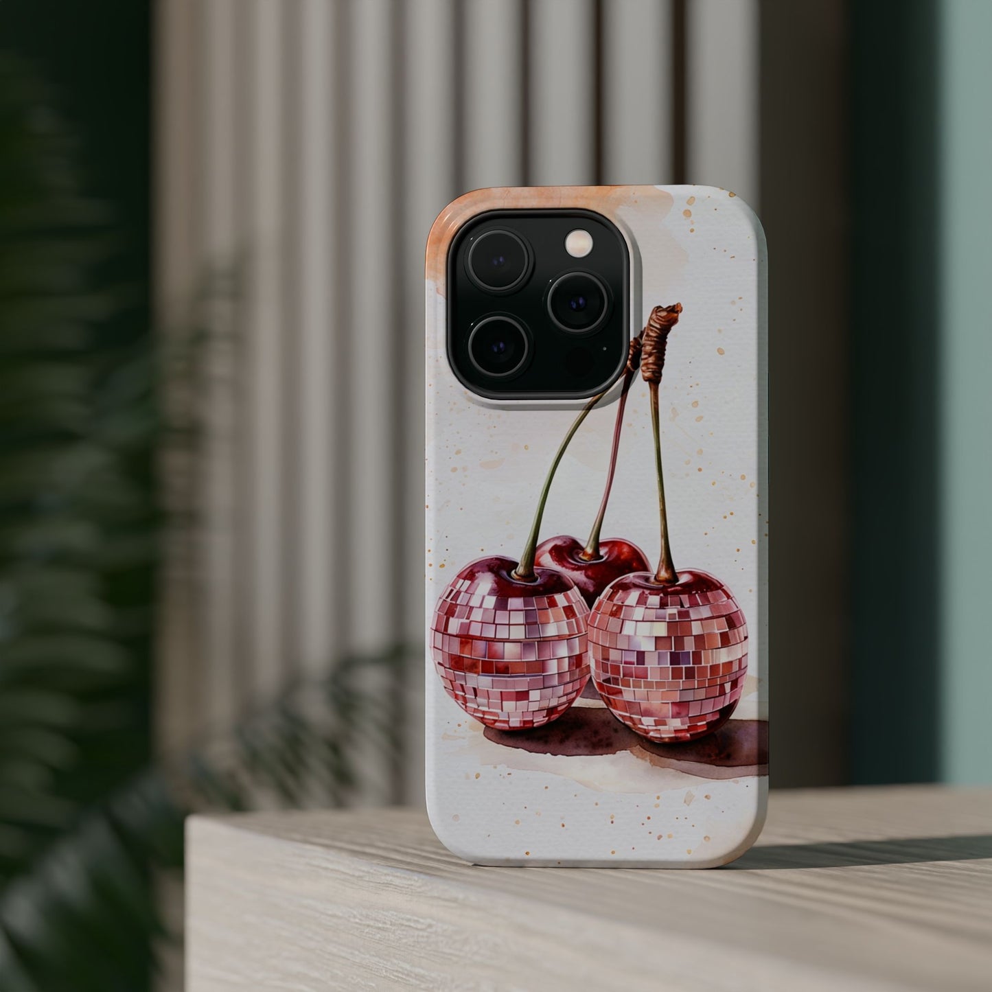 Chic Cherry Disco Magnetic Phone Case