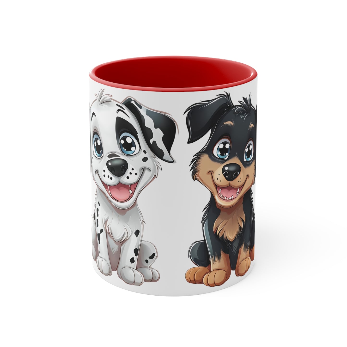 Cute Dog Accent Mug - Perfect for Pet Lovers