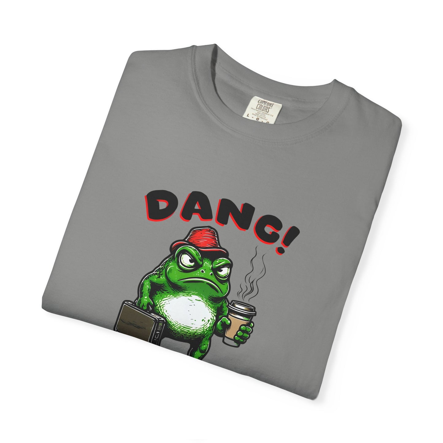 Funny Frog Monday T-Shirt - Unisex Garment-Dyed Tee