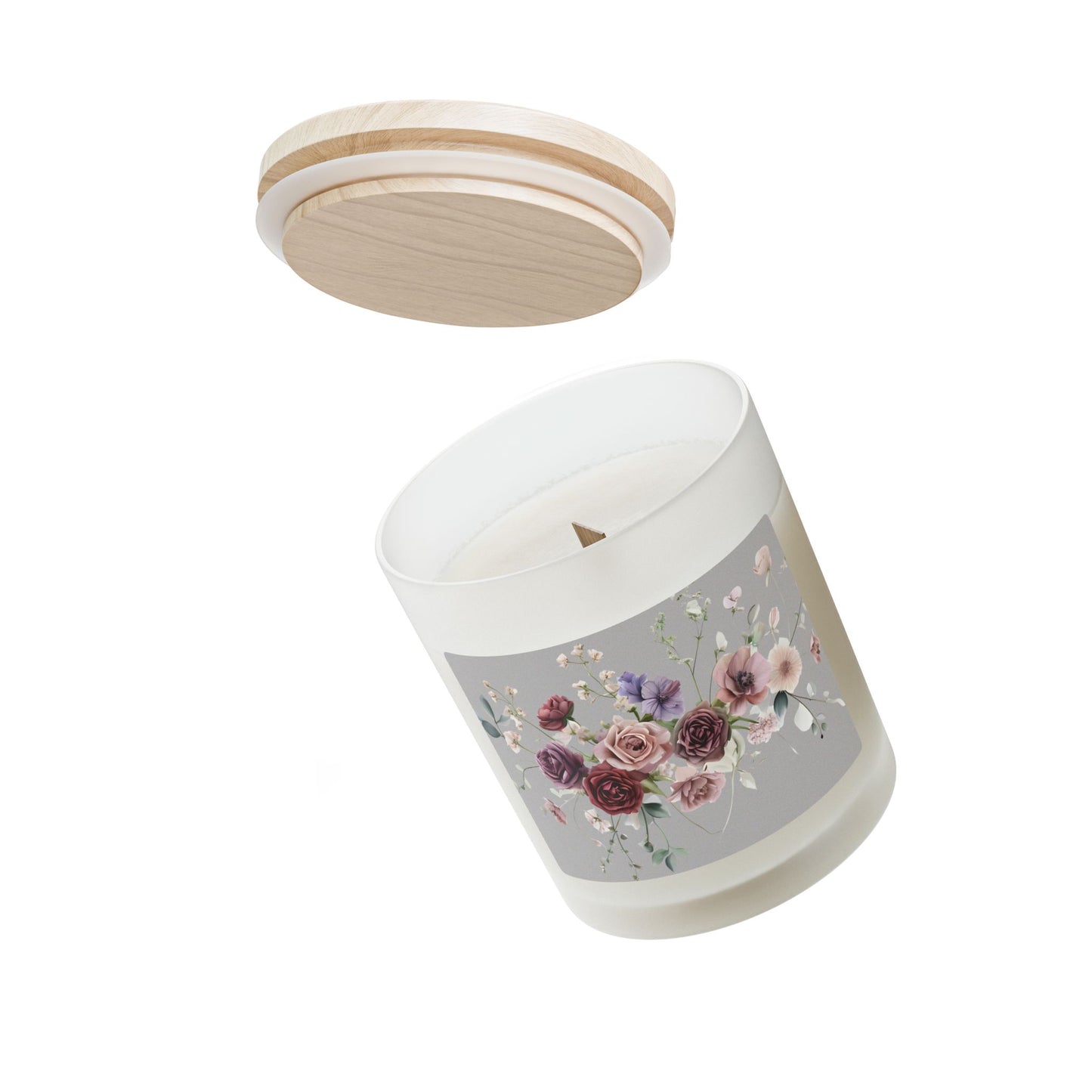 Floral Scented Candle Print