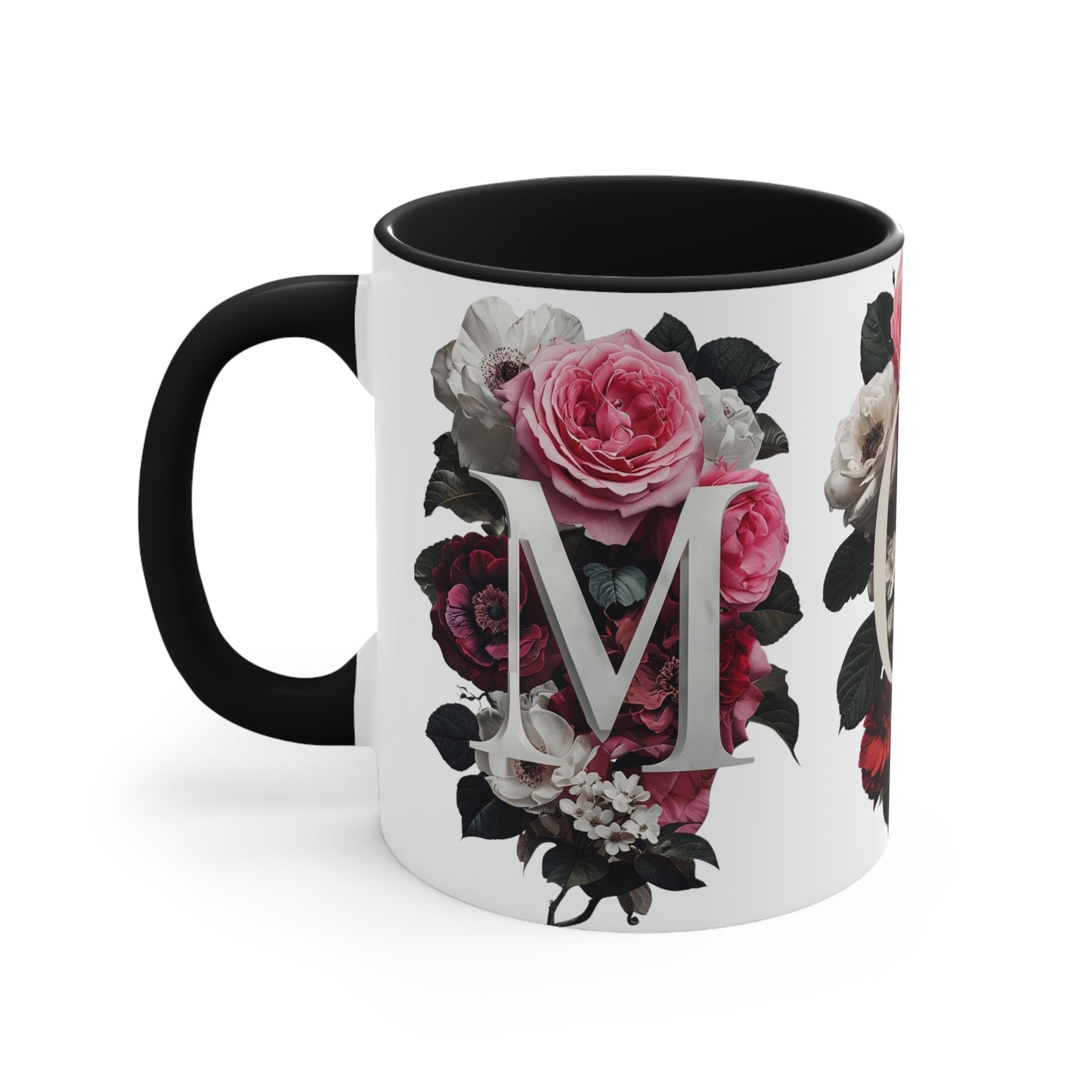Floral Accent Mug for Mom - Mother's Day Gift Idea