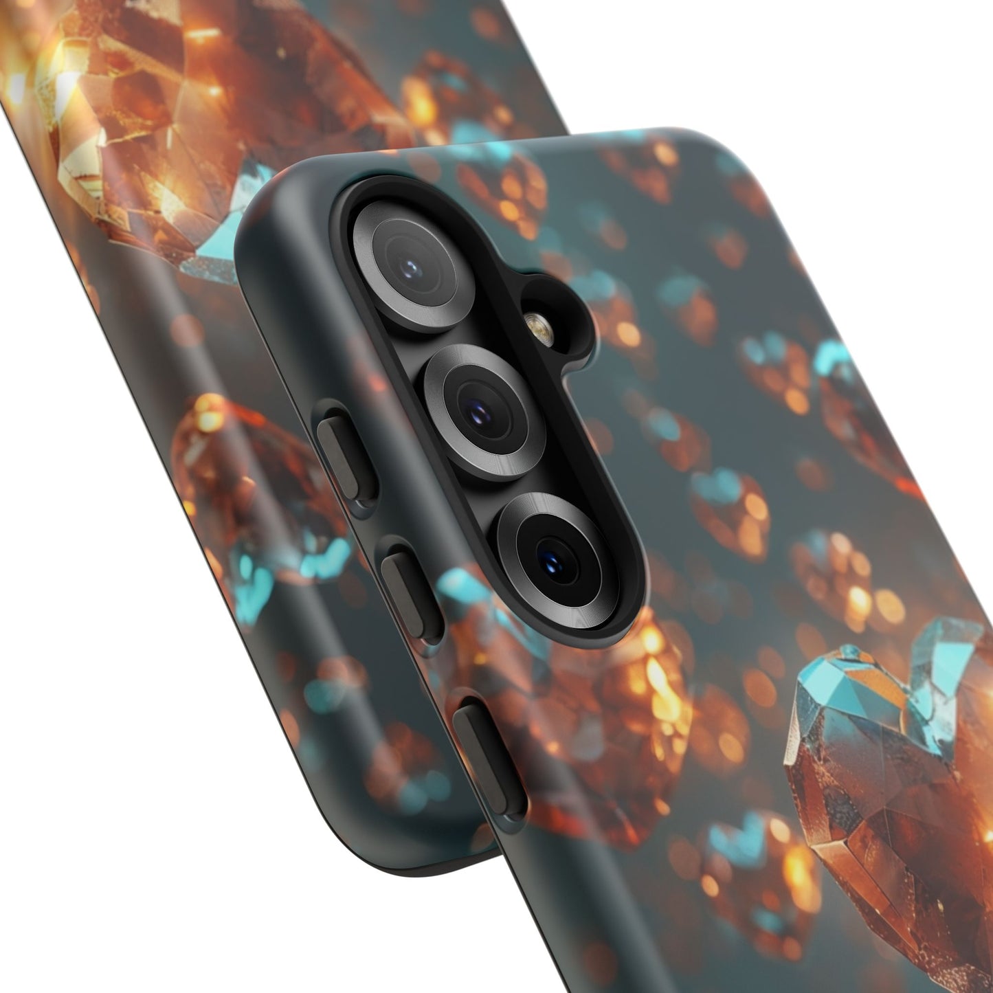 Crystal Heart Phone Case Cover Print
