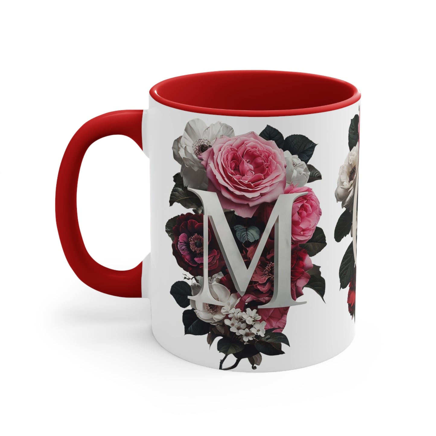 Floral Accent Mug for Mom - Mother's Day Gift Idea