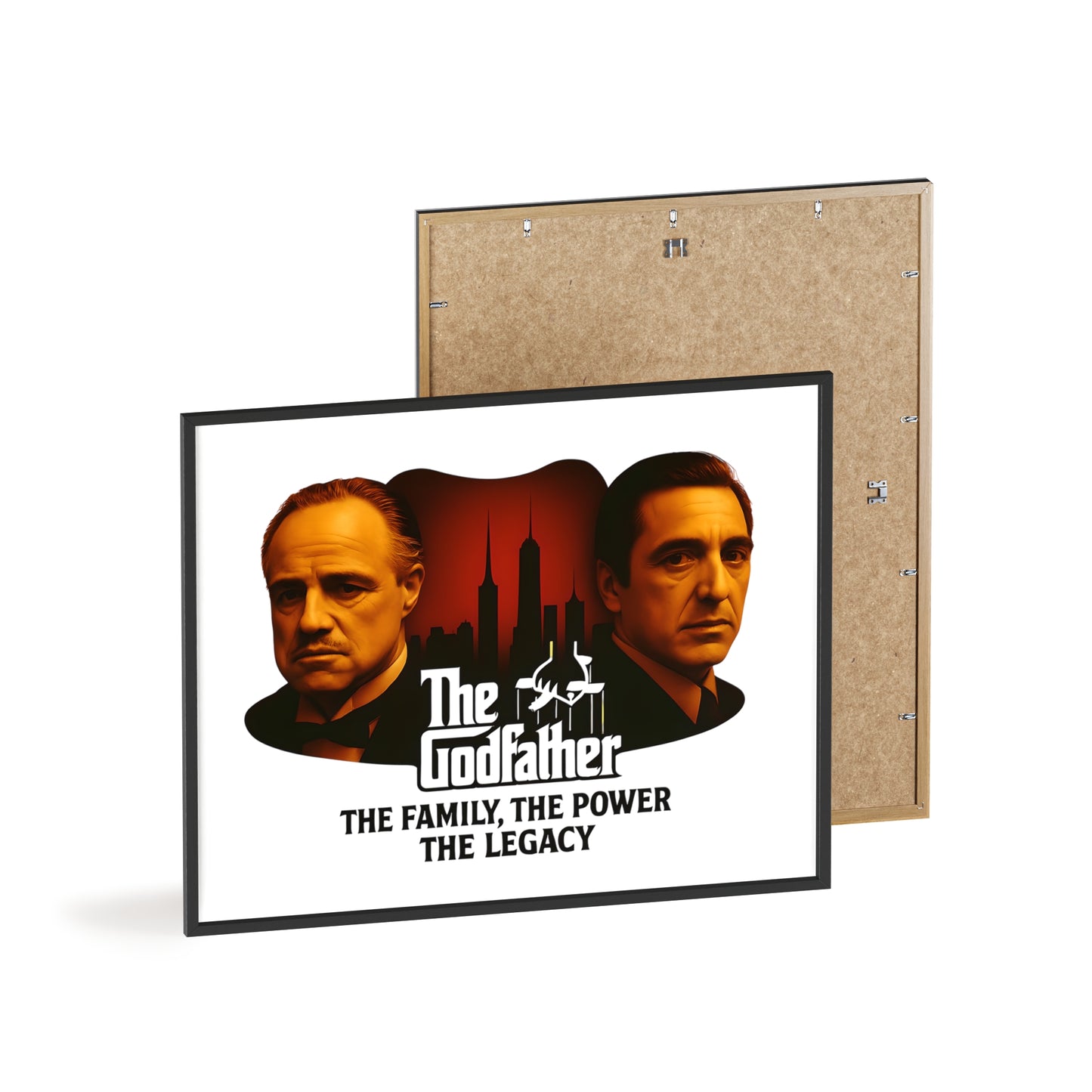 The Godfather Wooden Frame Poster
