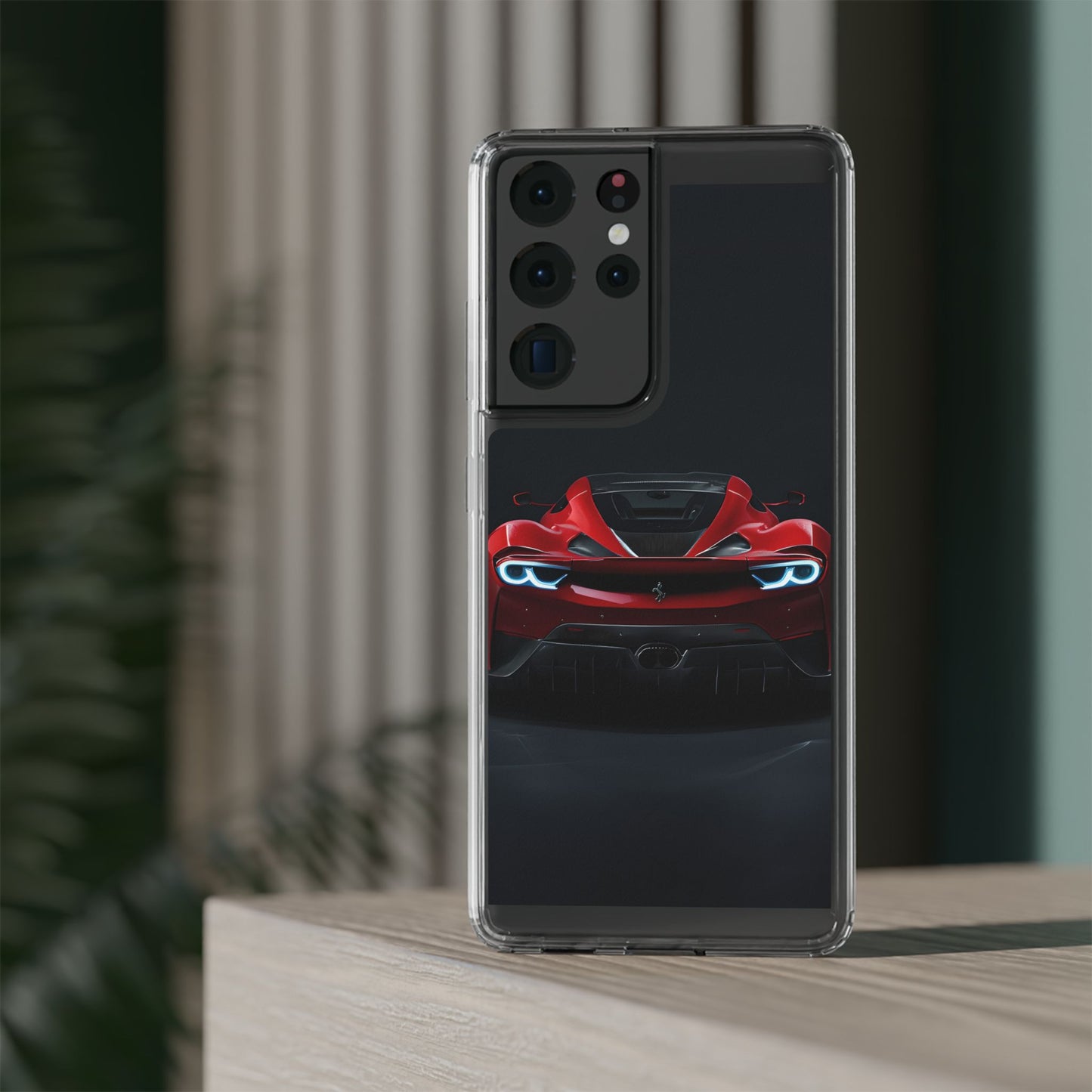 Sleek Ferrari Clear Phone Case - Ultra Durable & Stylish