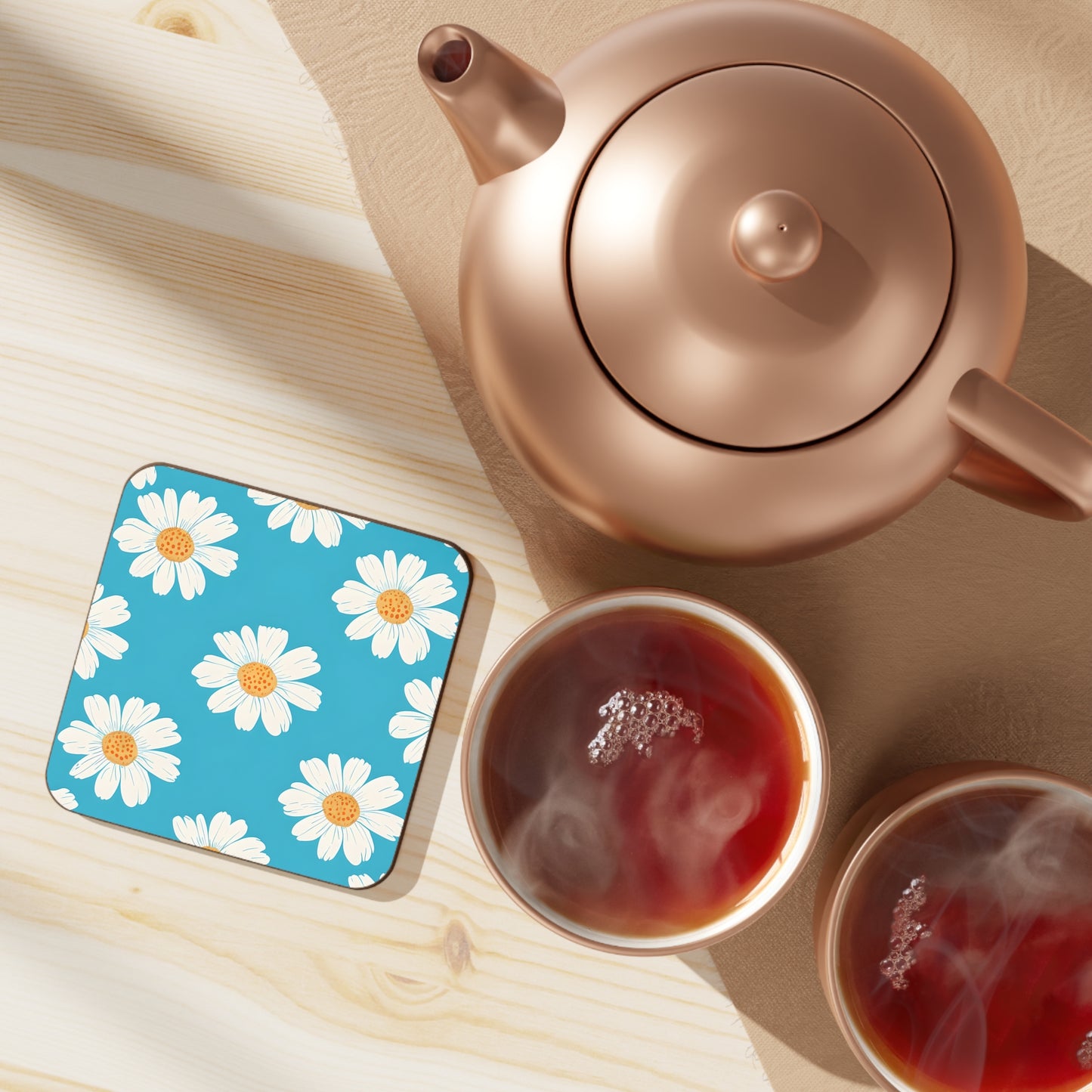 Daisy Print Coaster