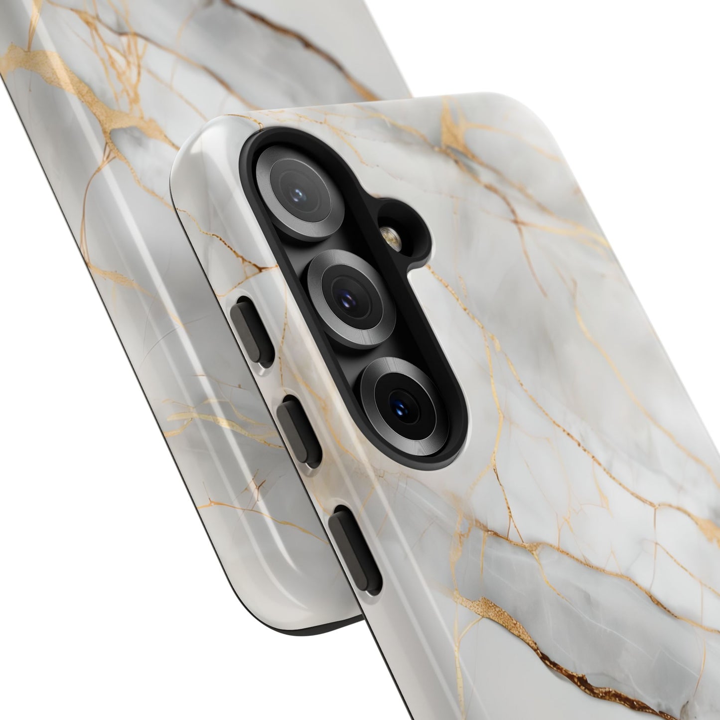 Elegant Lion and Marble Effect Phone Case Cover