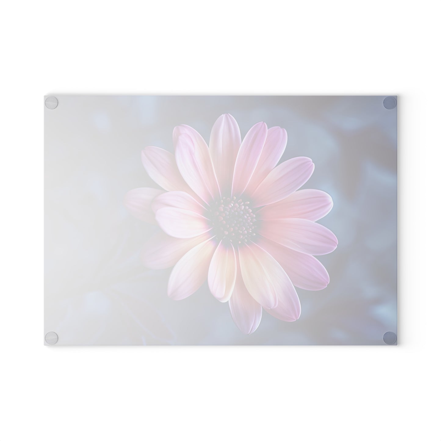 Floral Glass Cutting Board – Elegant Kitchen Decor for Home Chefs