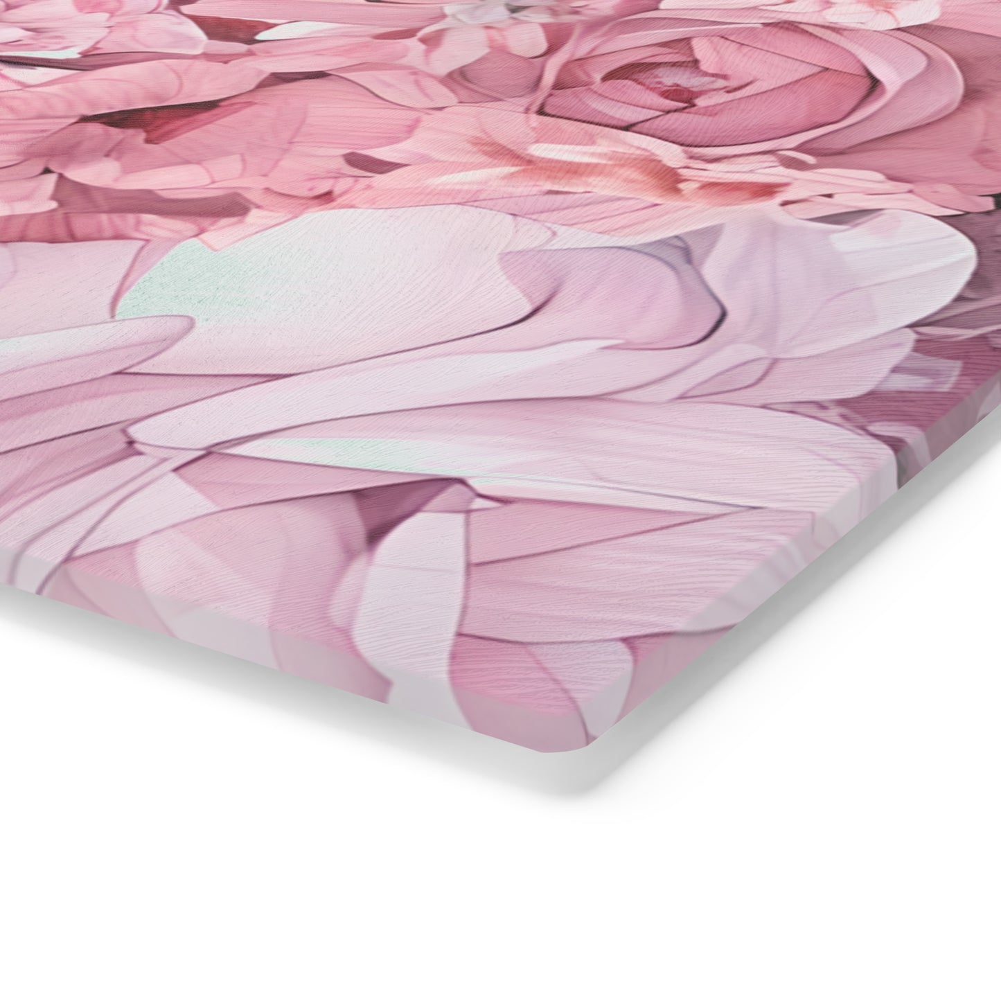 Floral Design Cutting Board - Elegantly Crafted Kitchen Essential for Home Chefs & Special Occasions
