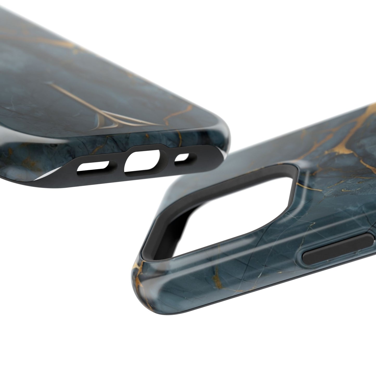 Luxury Sapphire Marble Case Cover
