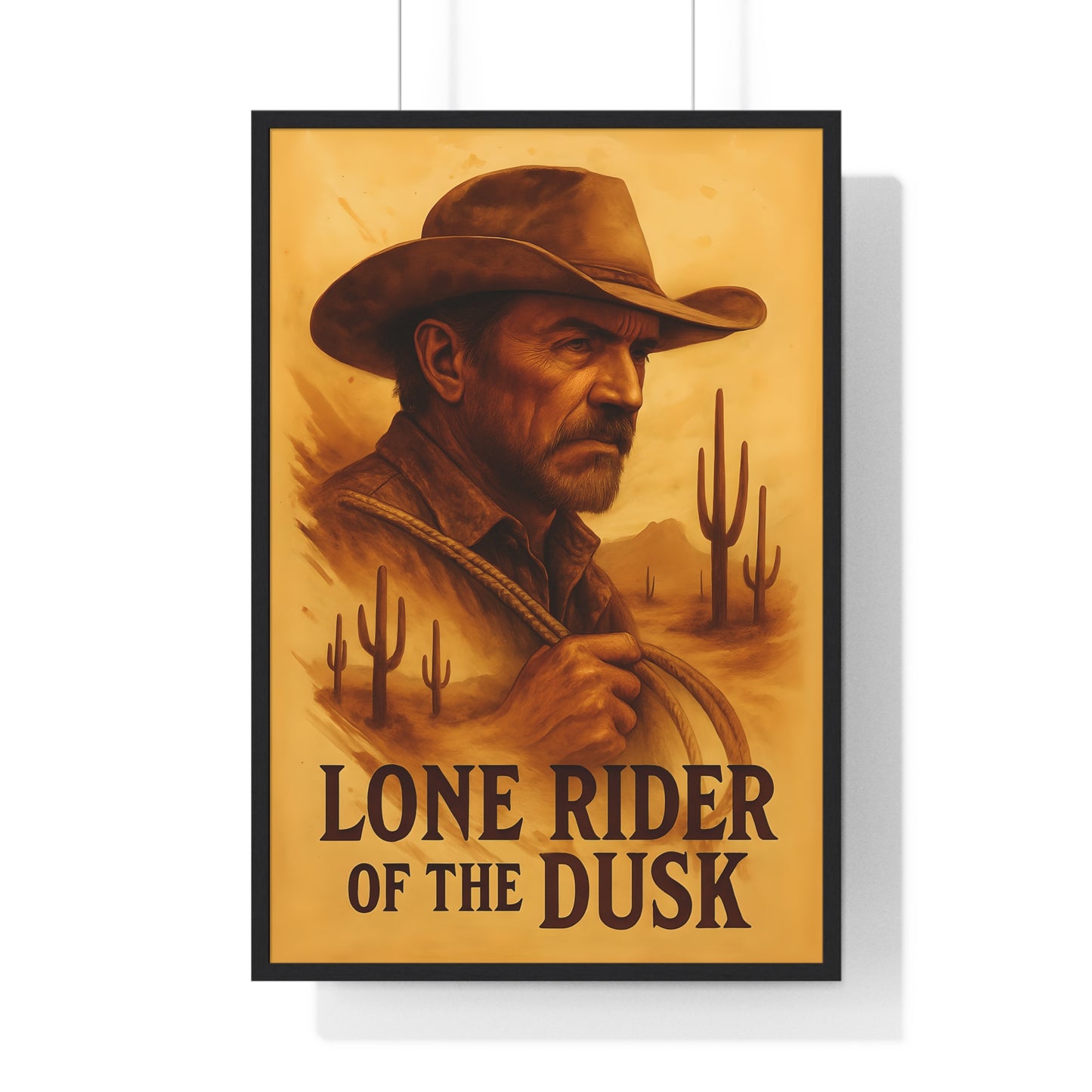 Lone Rider of the Dusk Poster