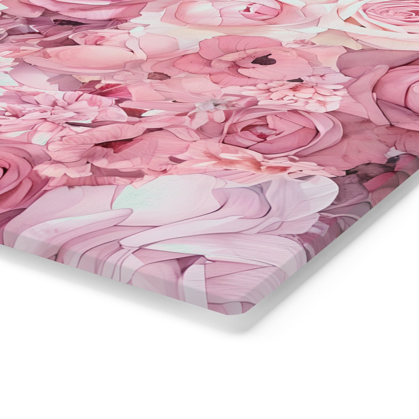 Floral Design Cutting Board - Elegantly Crafted Kitchen Essential for Home Chefs & Special Occasions