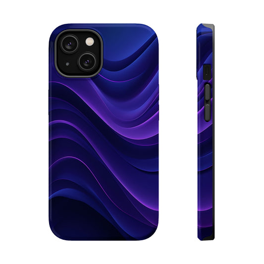 Vibrant Wave Design - Stylish Magnetic Tough Cases