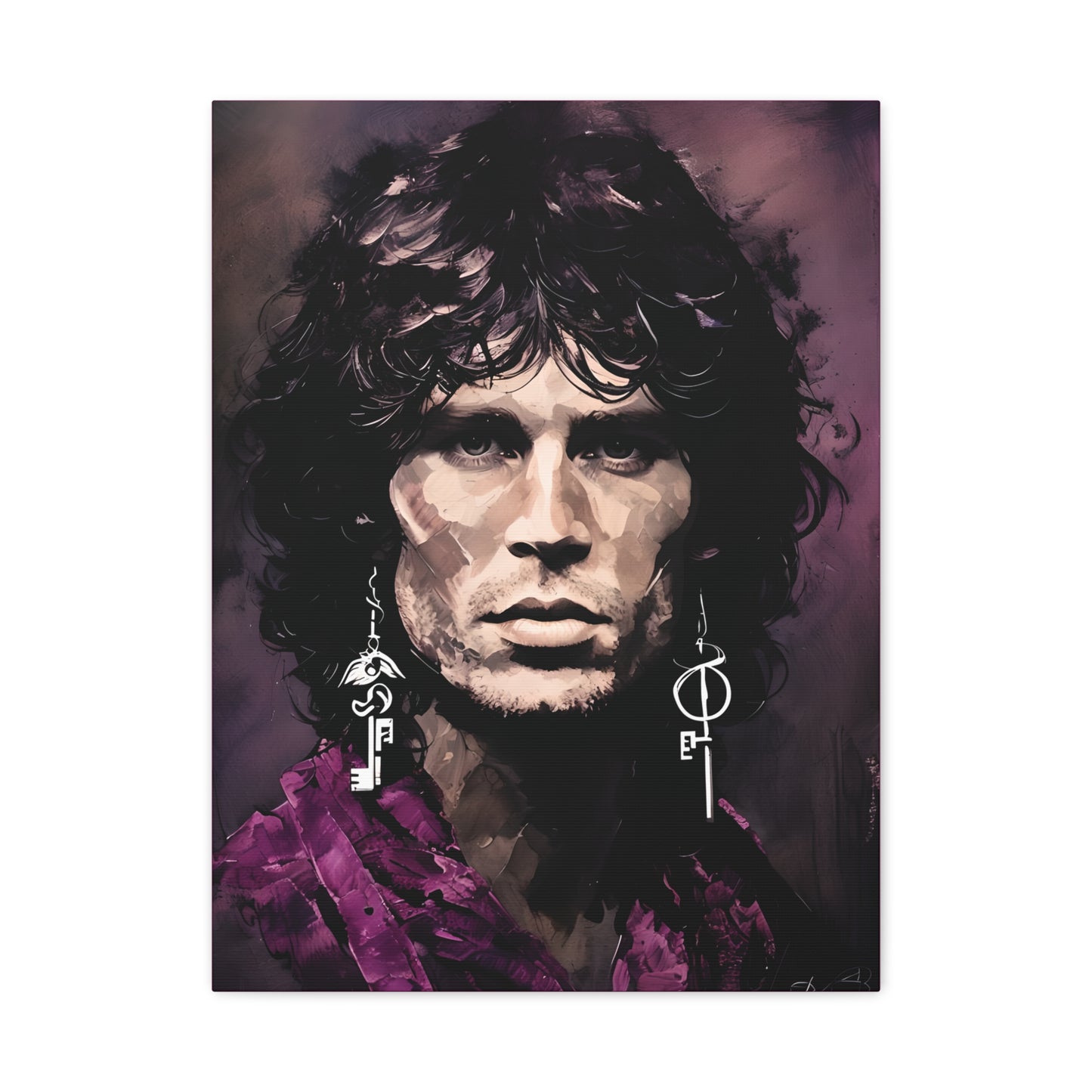 Jim Morrison Canvas Print