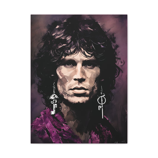 Jim Morrison Canvas Print
