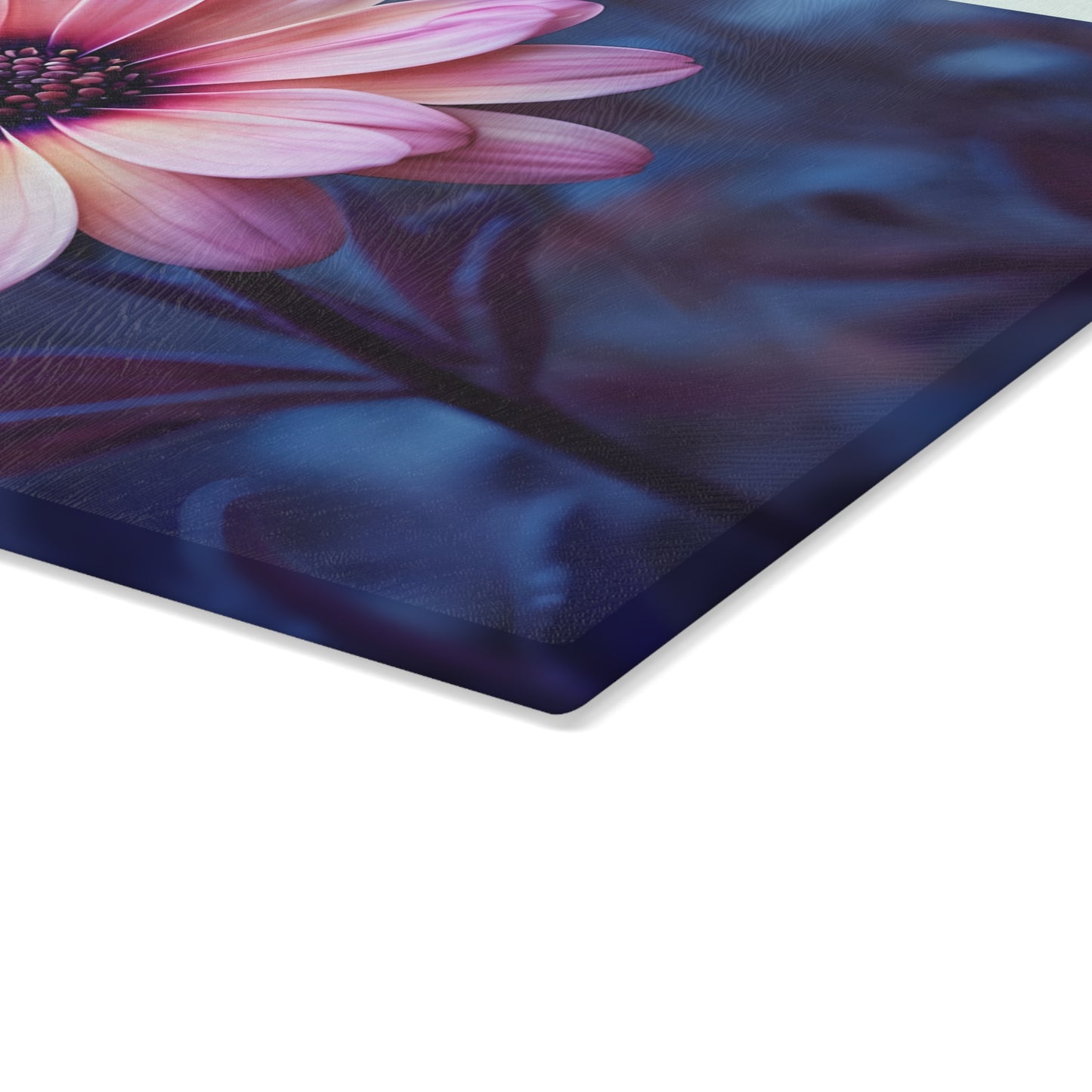 Floral Glass Cutting Board - Kitchen Decor