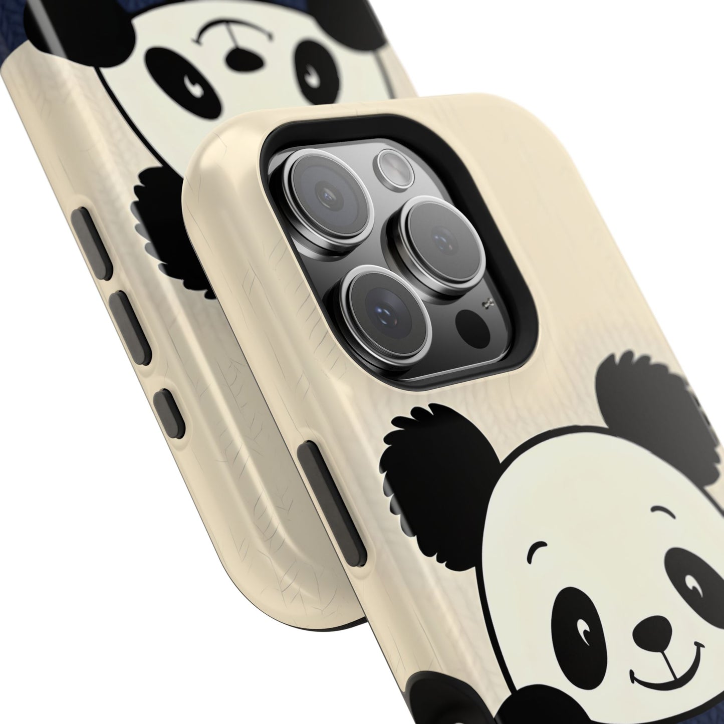Cute Panda Magnetic Tough Case Cover