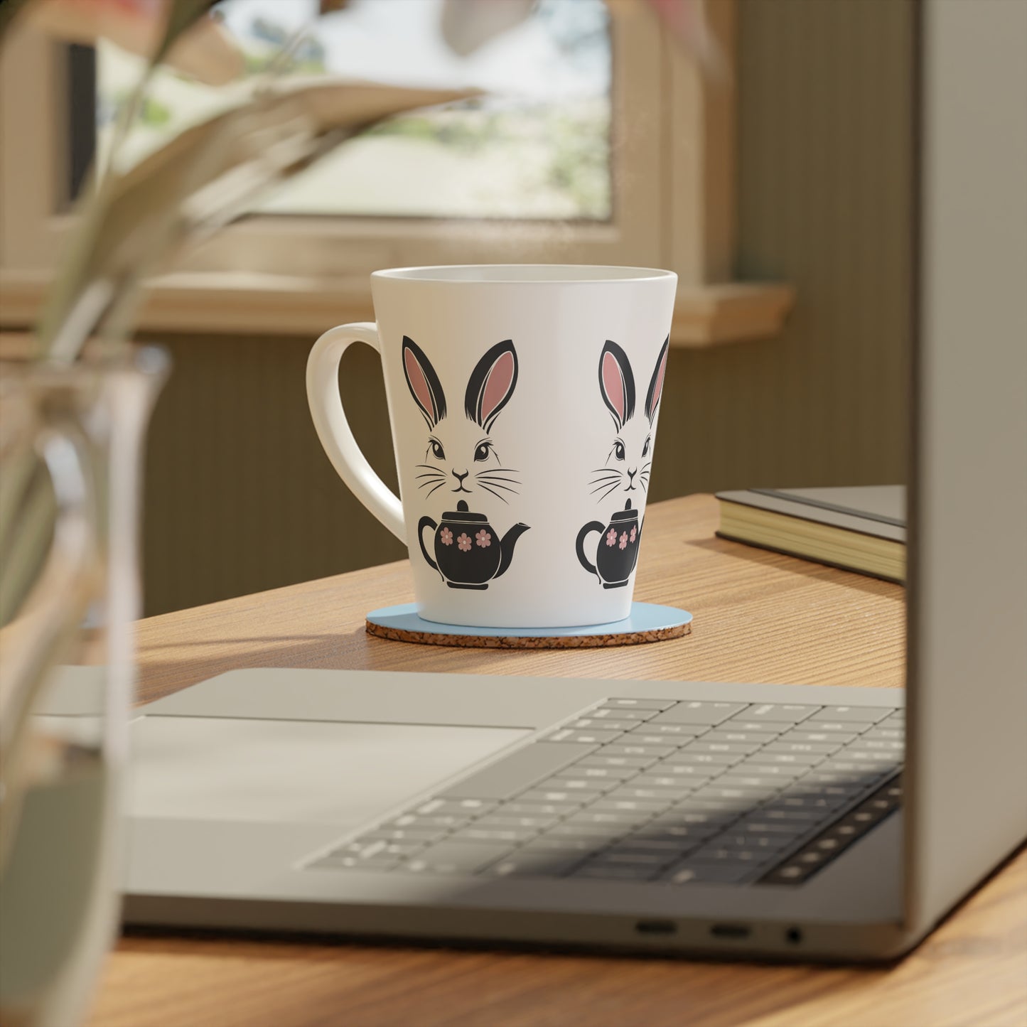 Cute Bunny Latte Mug