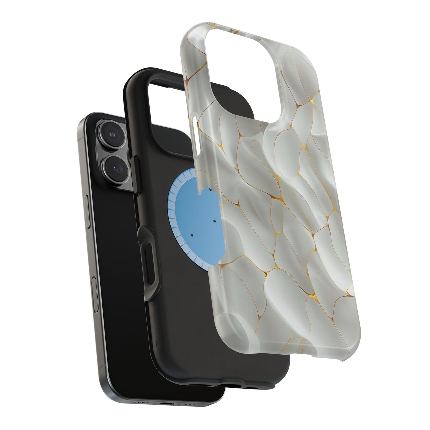 Elegant Marble Magnetic Tough Cases Cover