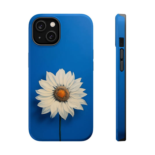 Vibrant Floral Sunflower Design Magnetic Tough Case for iPhone