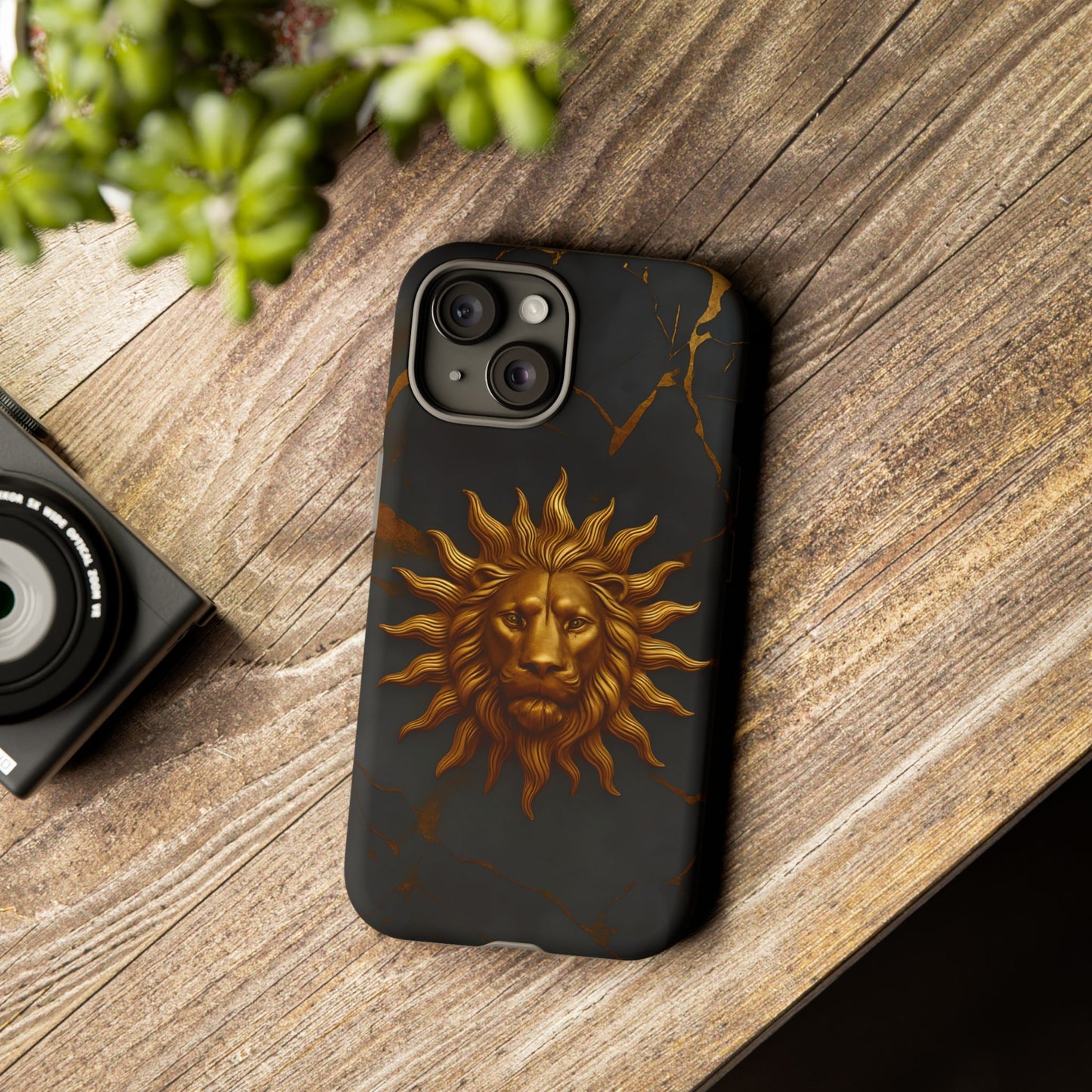 Lion Phone Case, Animal King Tough Case
