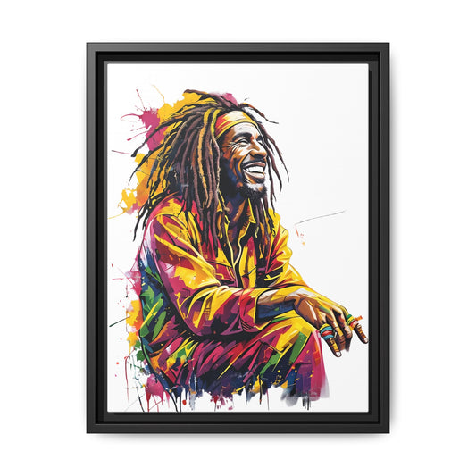 Rastaman in Vibrant Colours