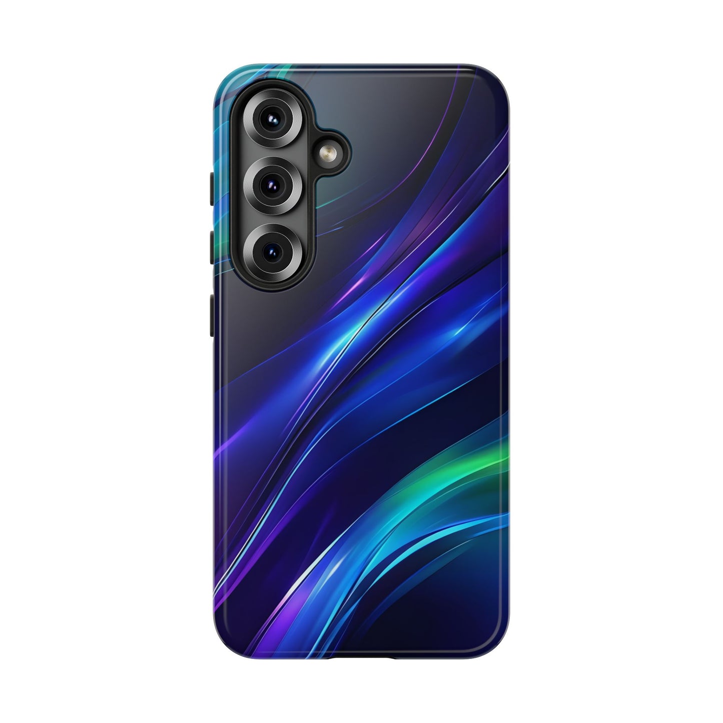 Stylish Purple Shade Waves Design