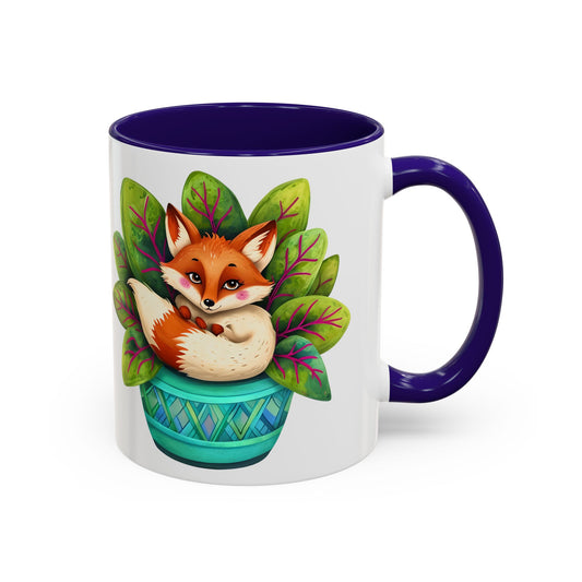 Sleepy Fox Tea Mug