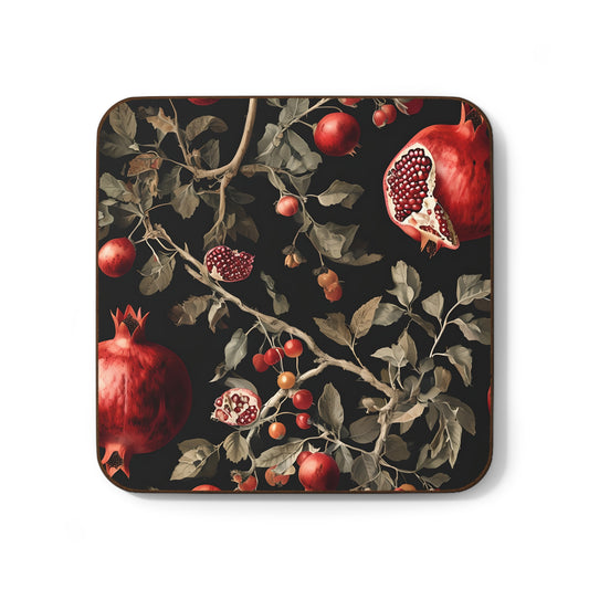 Pomegranate Art Coaster Set