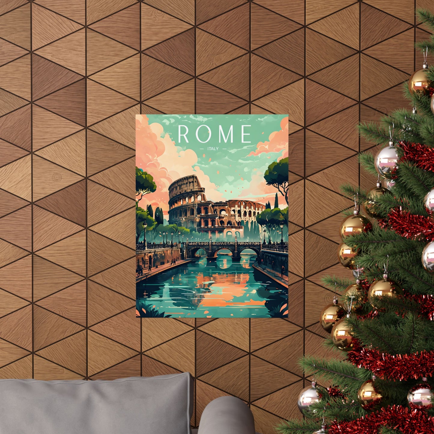 Vibrant Print Italian Vibes Poster Print