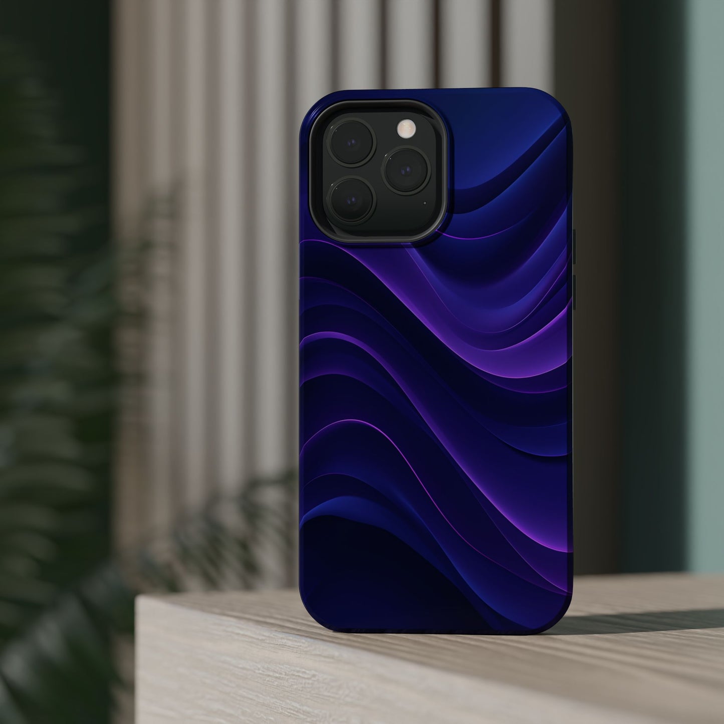 Vibrant Wave Design - Stylish Magnetic Tough Cases