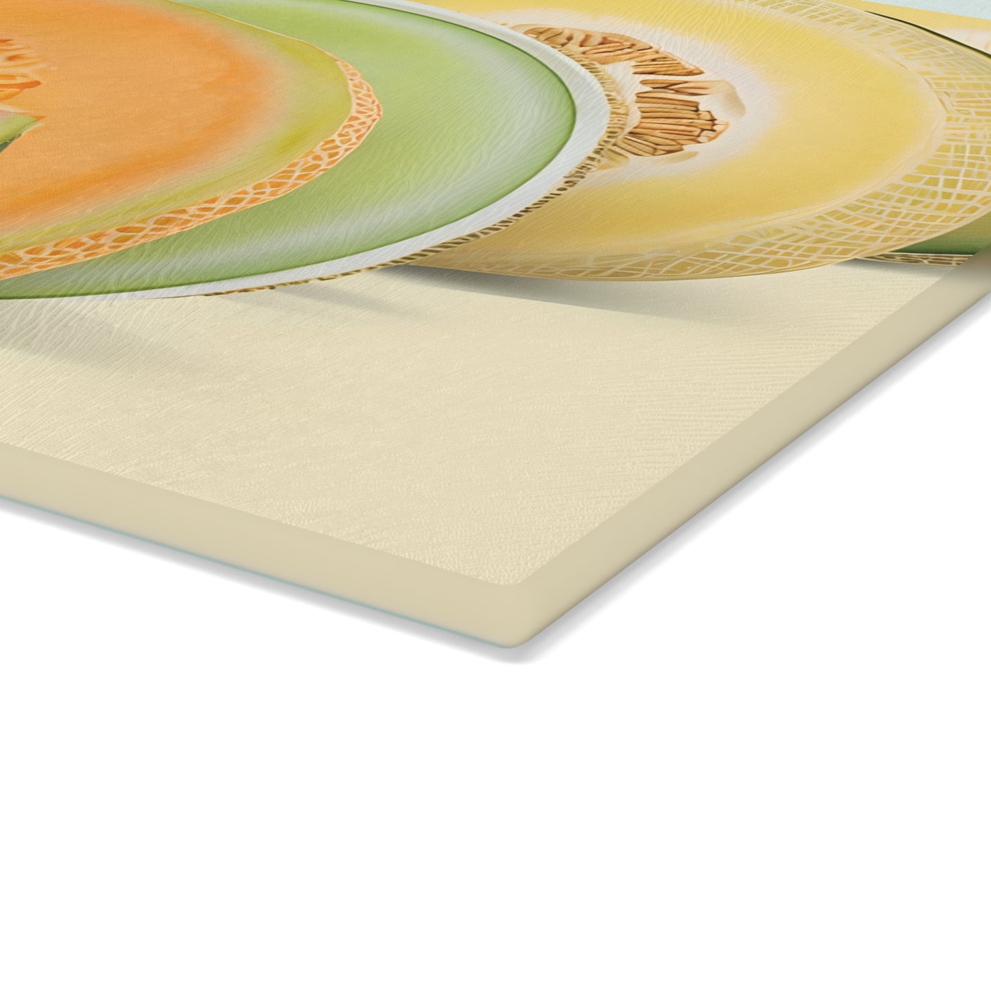 Colorful Fruit Glass Cutting Board