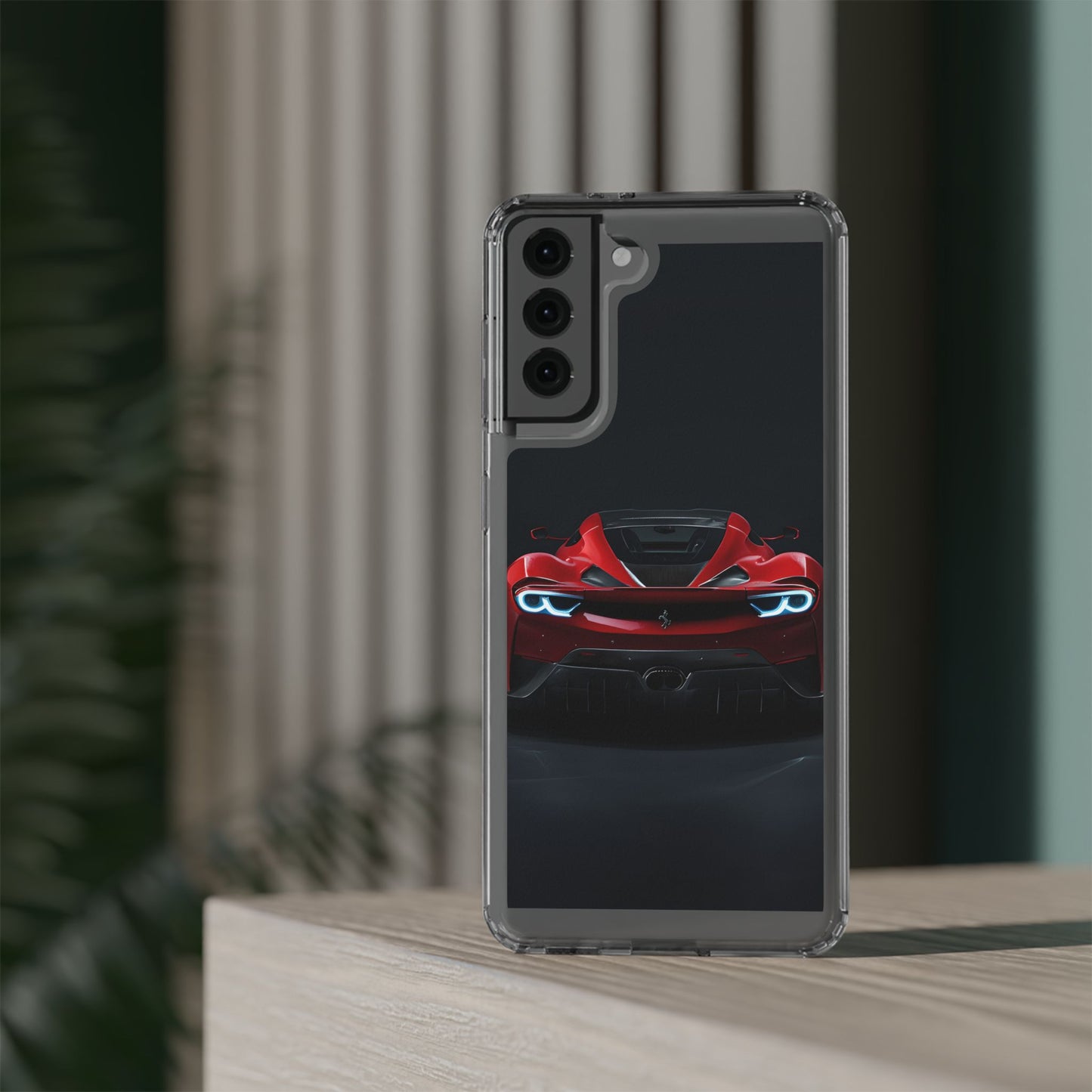 Sleek Ferrari Clear Phone Case - Ultra Durable & Stylish