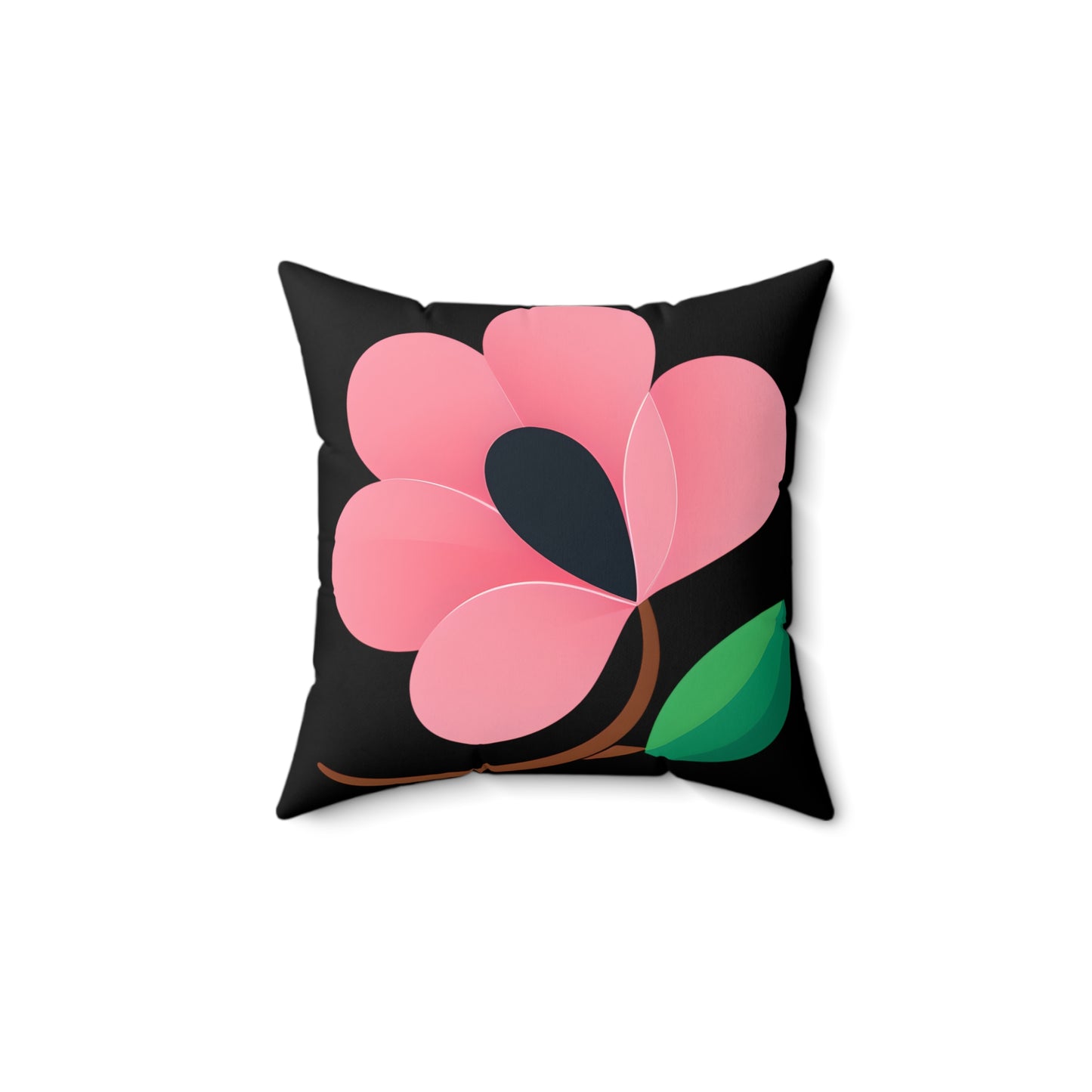 Floral Square Pillow Print