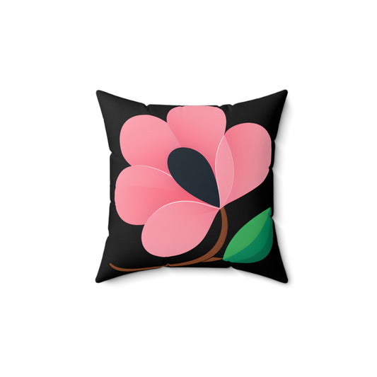 Floral Square Pillow Print
