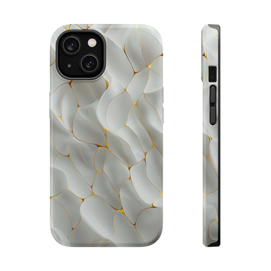 Elegant Marble Magnetic Tough Cases, Stylish Phone Cover