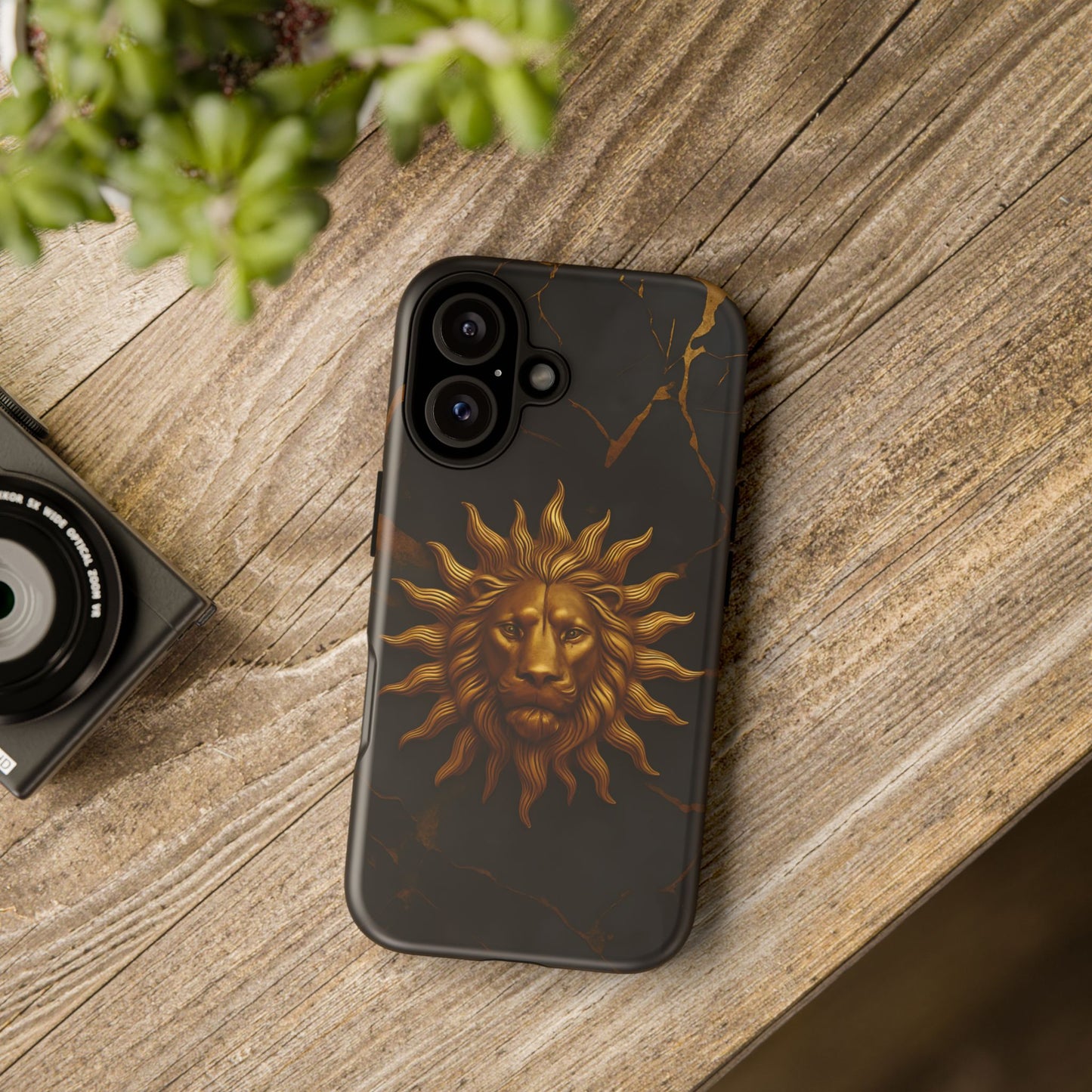 Lion Phone Case, Animal King Tough Case
