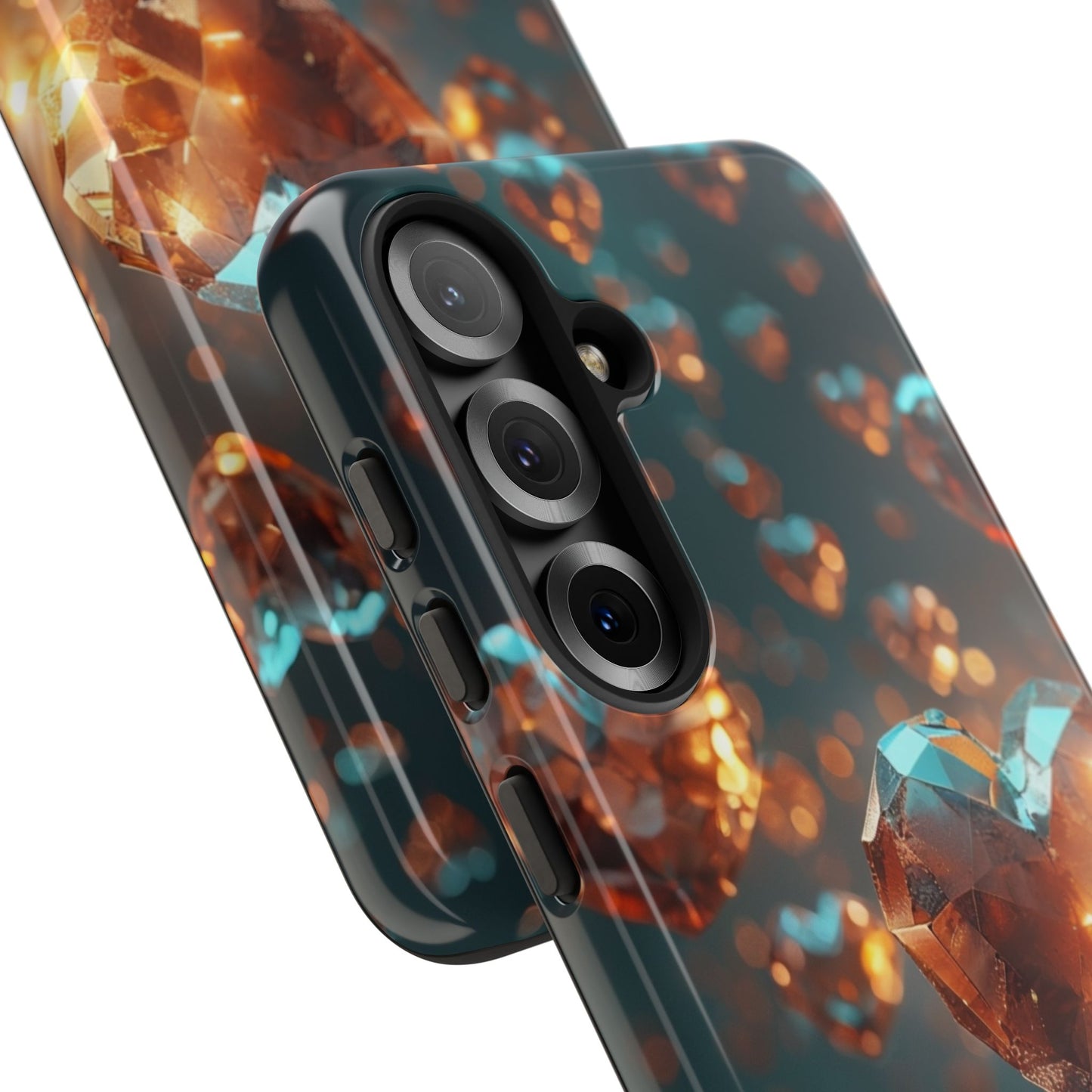 Crystal Heart Phone Case Cover Print