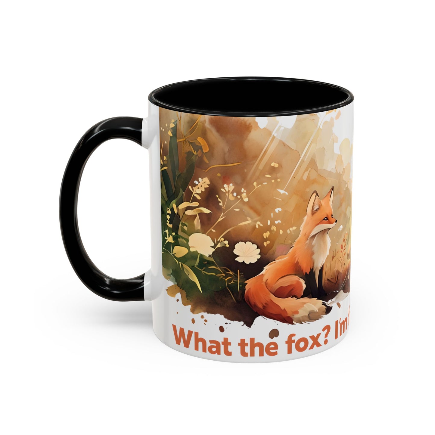 Fox Accent Coffee Mug