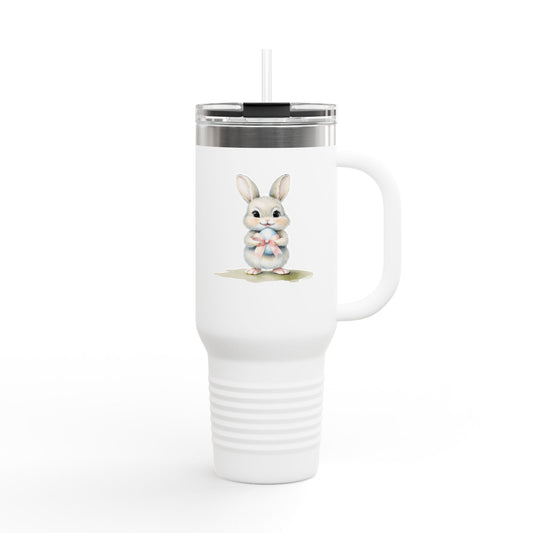 Cute Bunny Insulated Travel Mug