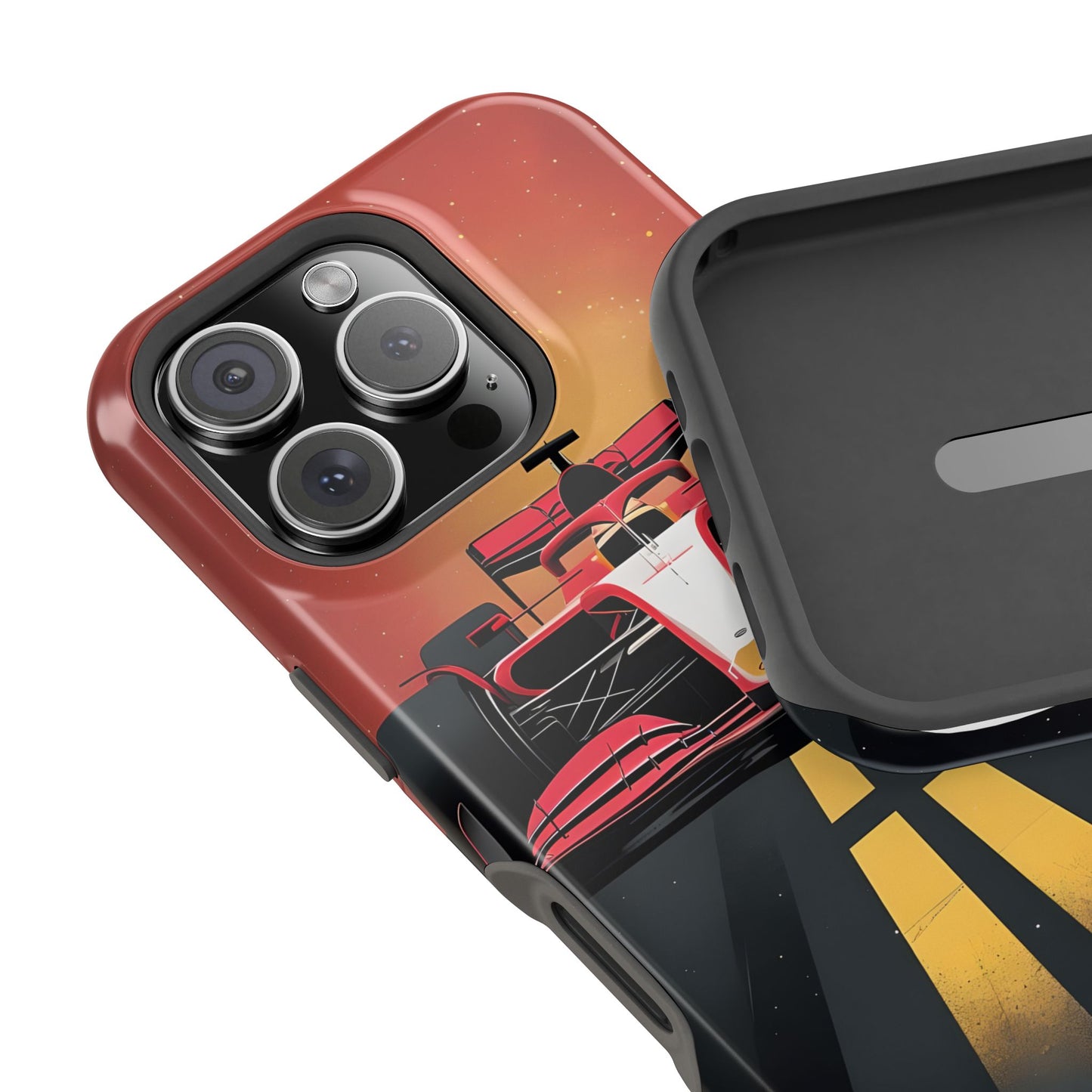 Race-Inspired Magnetic Tough Case Cover