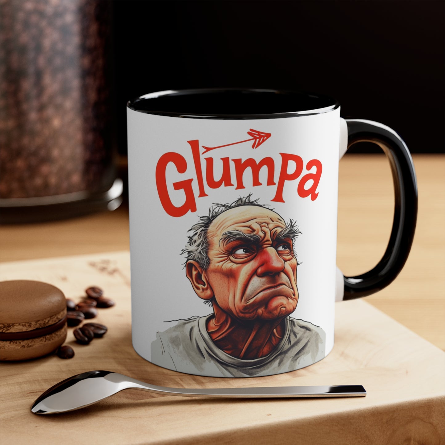 Funny Grumpy Papa Mug,