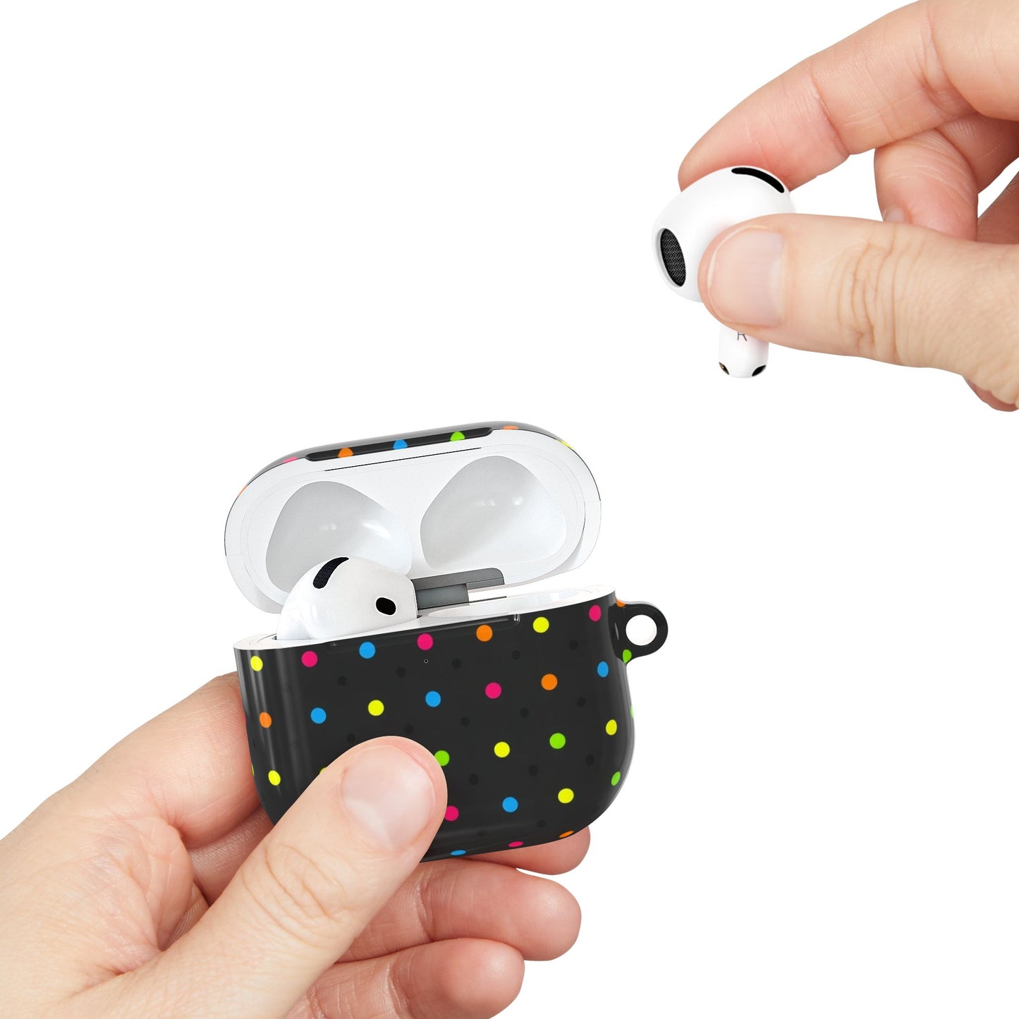 Colorful Polka Dot AirPod Case