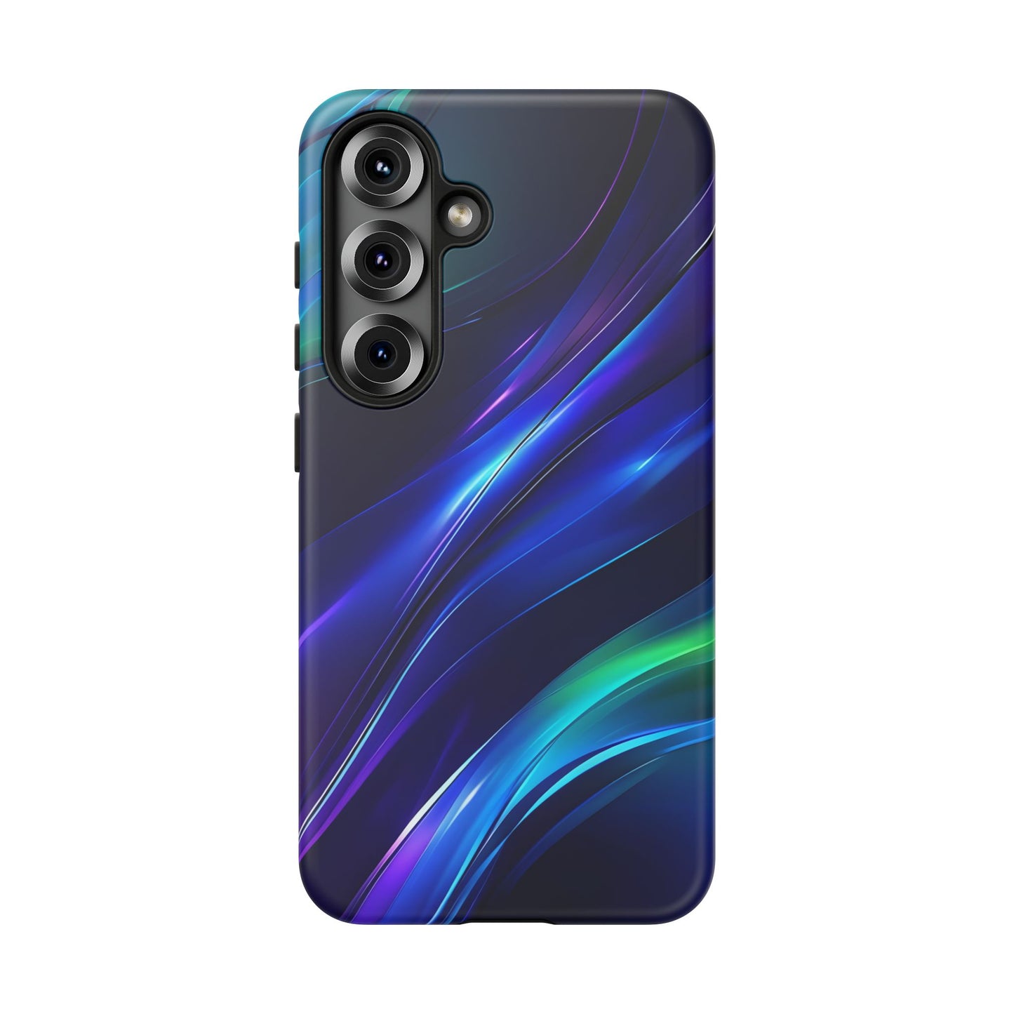 Stylish Purple Shade Waves Design