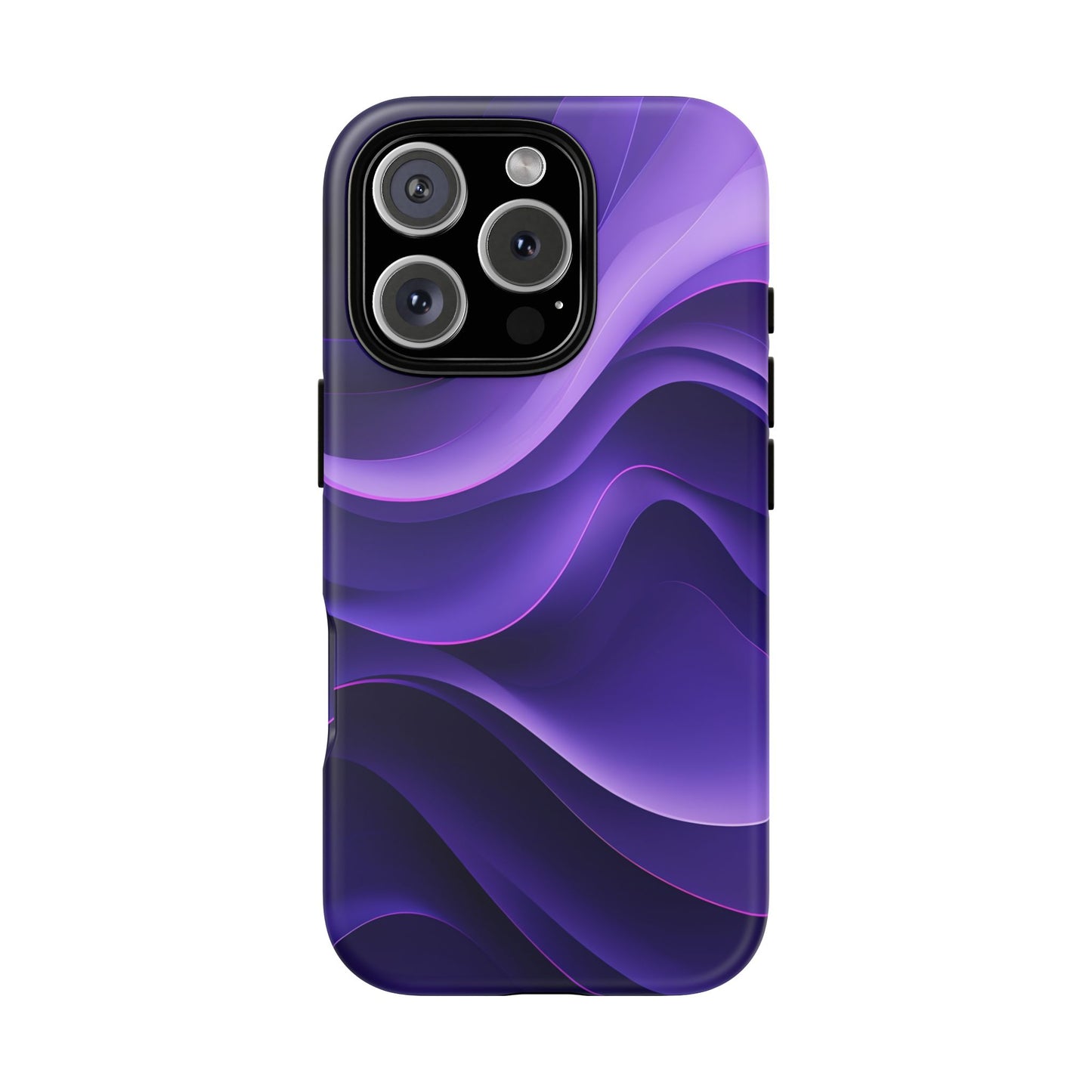 Stylish Purple Wave Phone Case Cover
