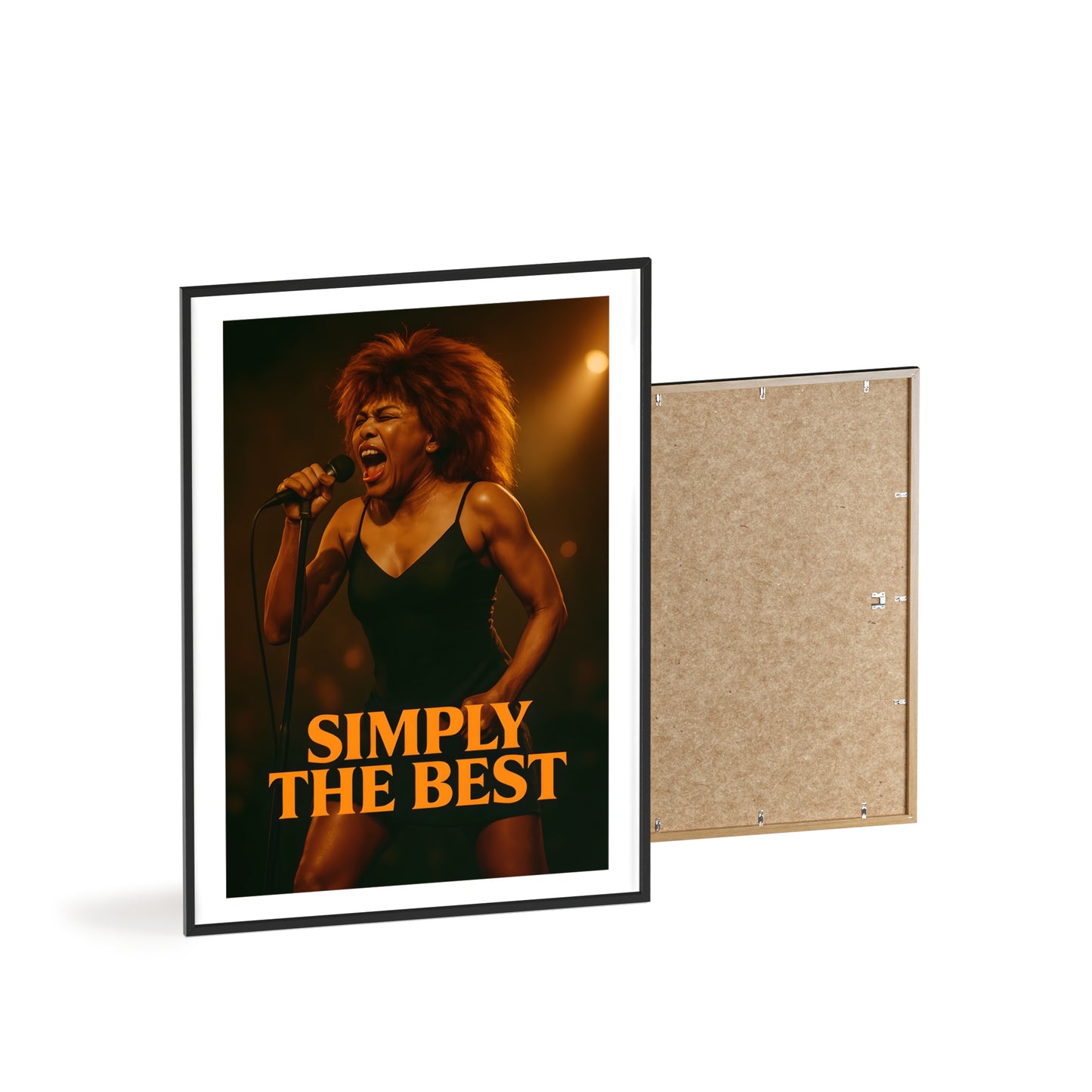 Iconic Singer Tina Turner, Simply The Best Poster