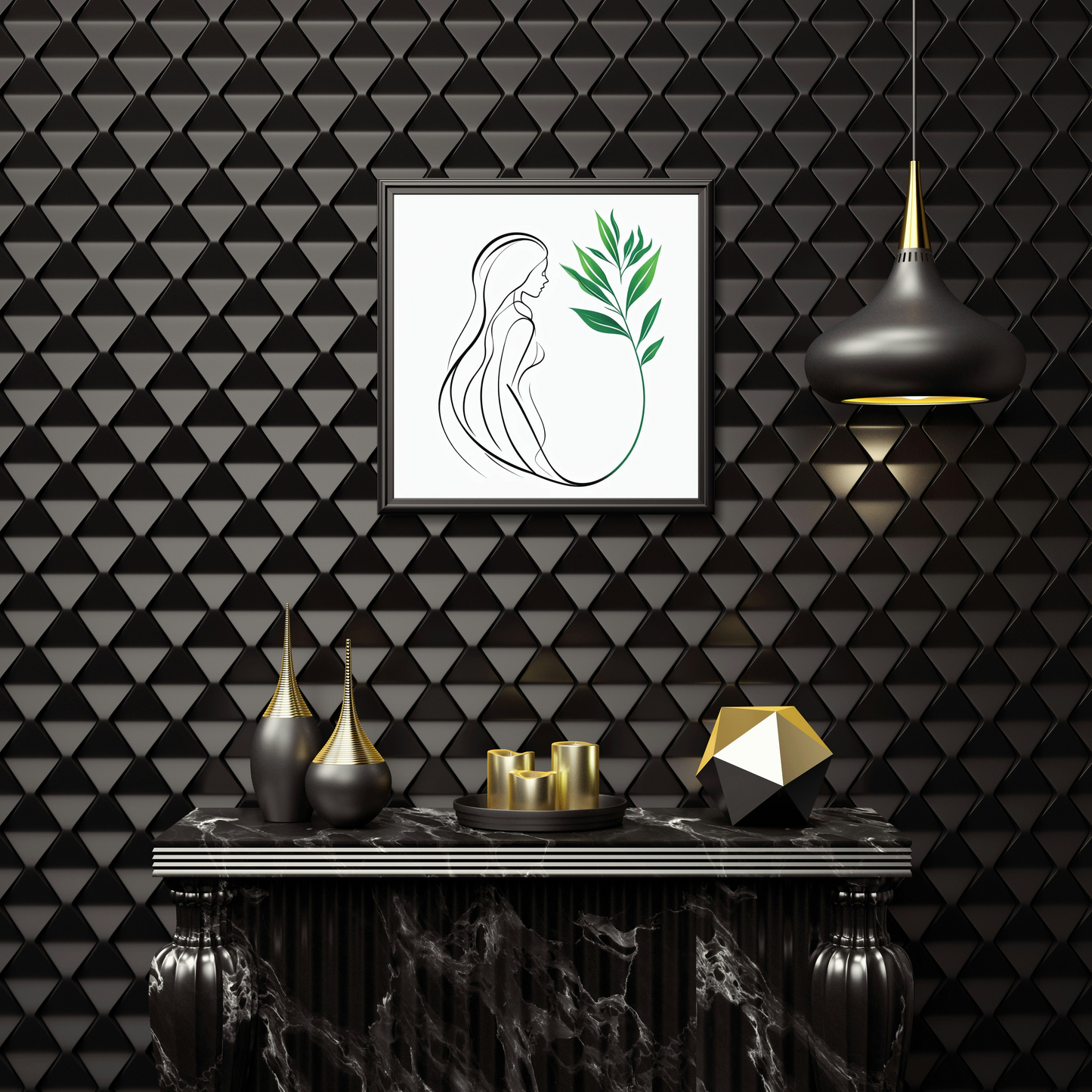 Elegant Nature-Inspired Canvas Art for Home Decor